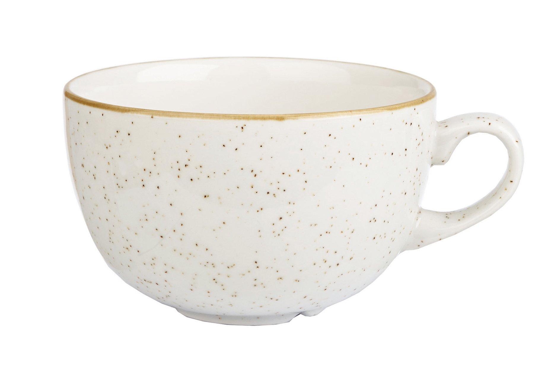 Churchill Stonecast Barley White 340ml Cappuccino Cup