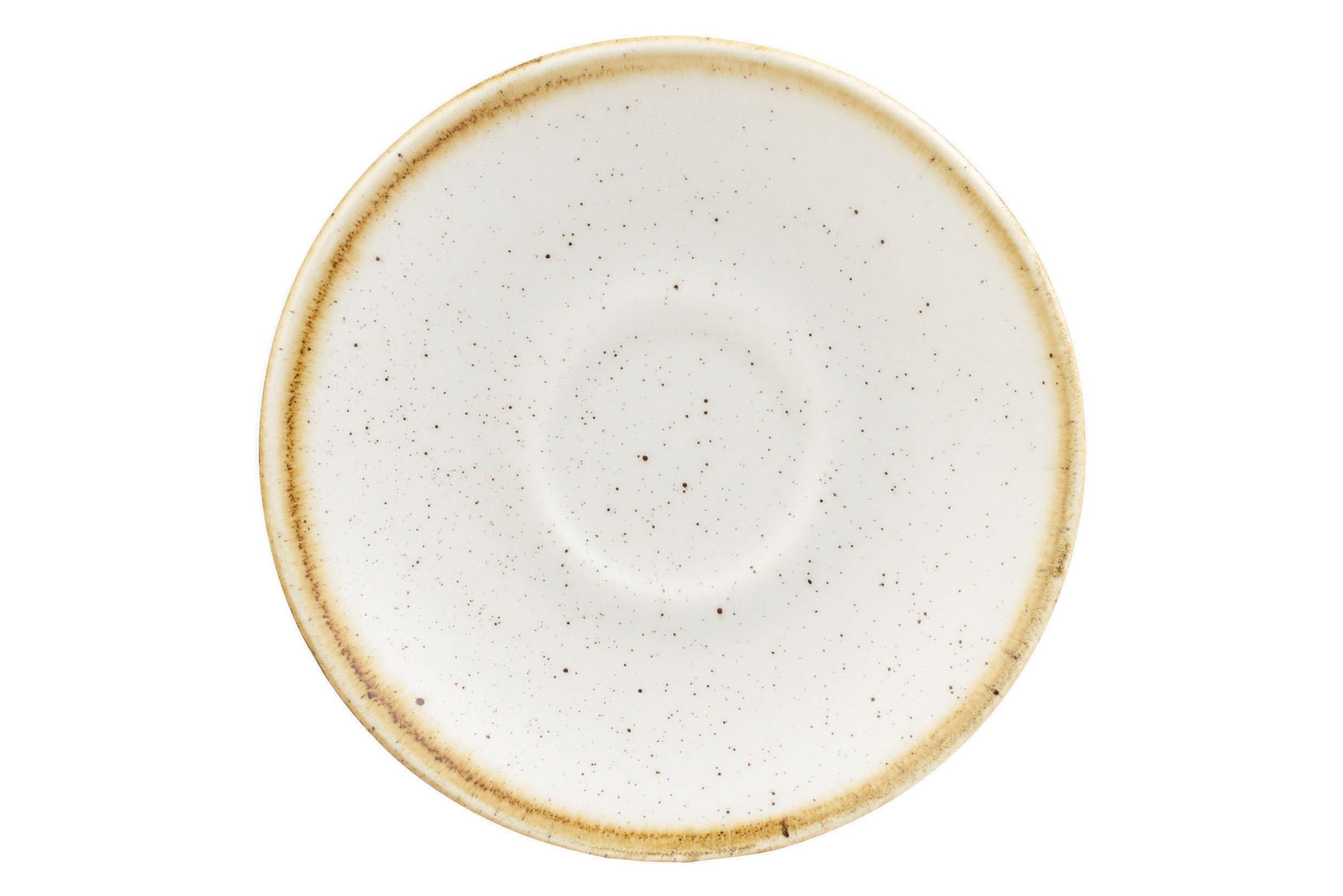 Churchill Stonecast Barley White 11.8cm Espresso Saucer