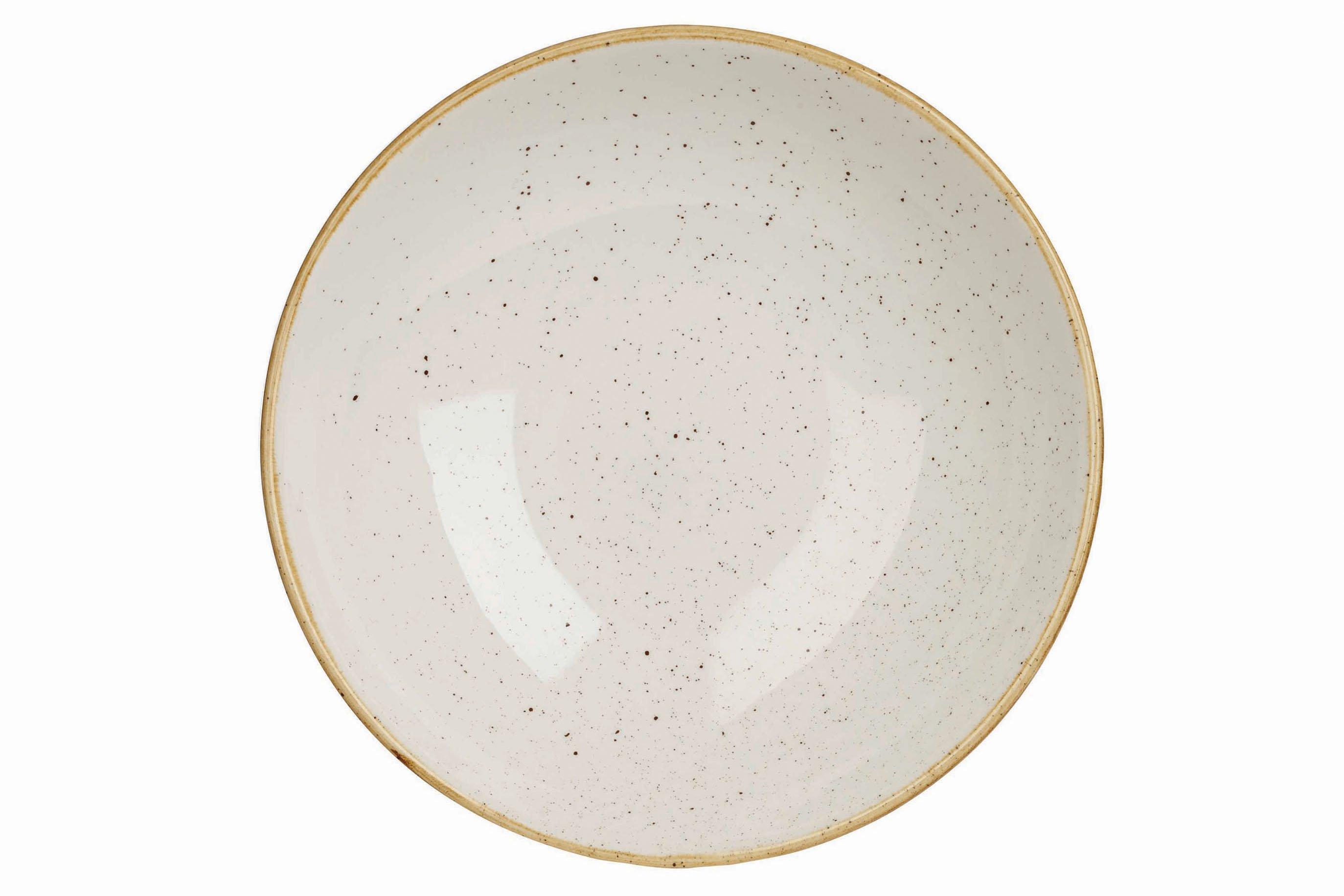 Churchill Stonecast Barley White 24.8cm Coupe Bowl