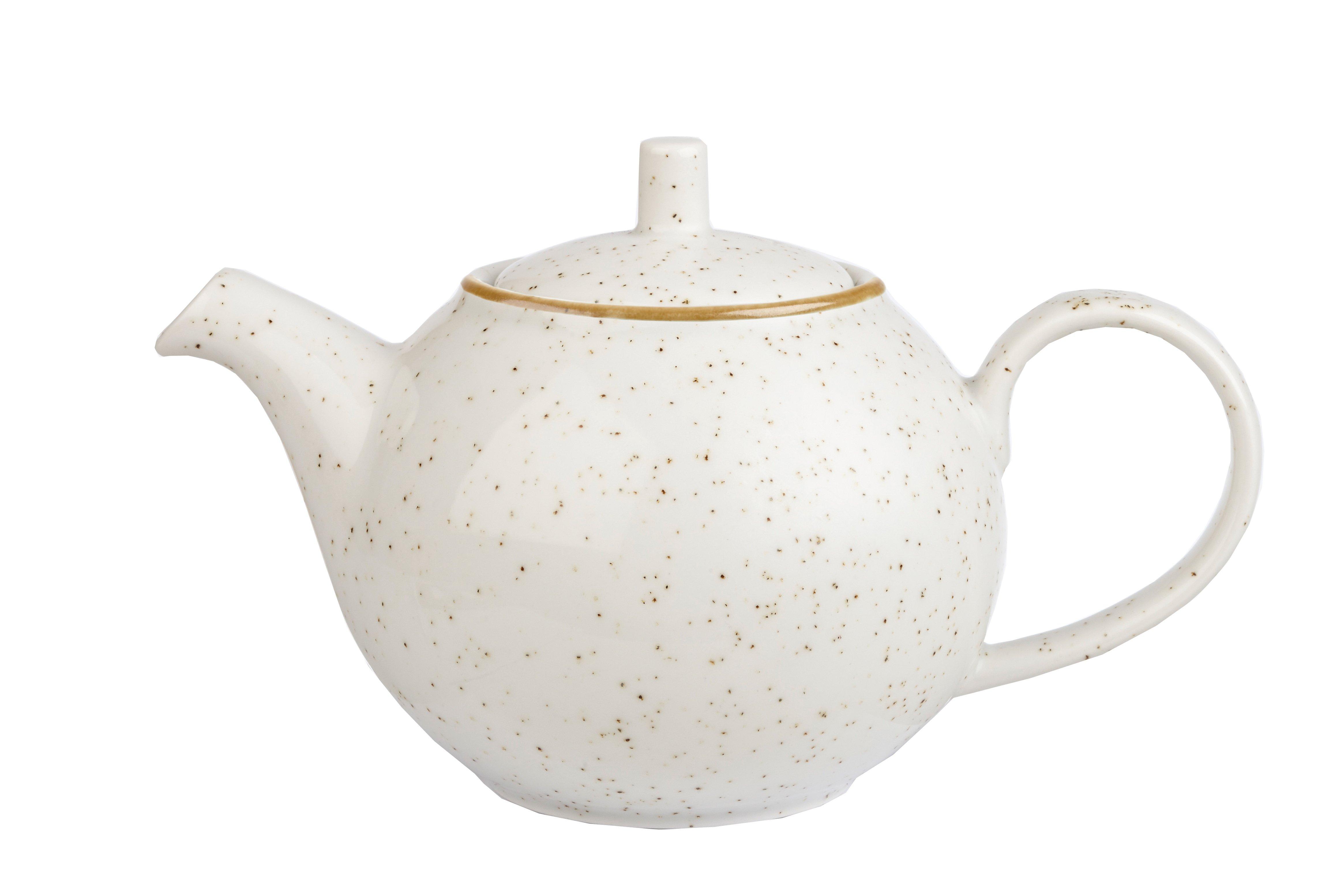 Churchill Stonecast Barley White 426ml Profile Beverage Pot