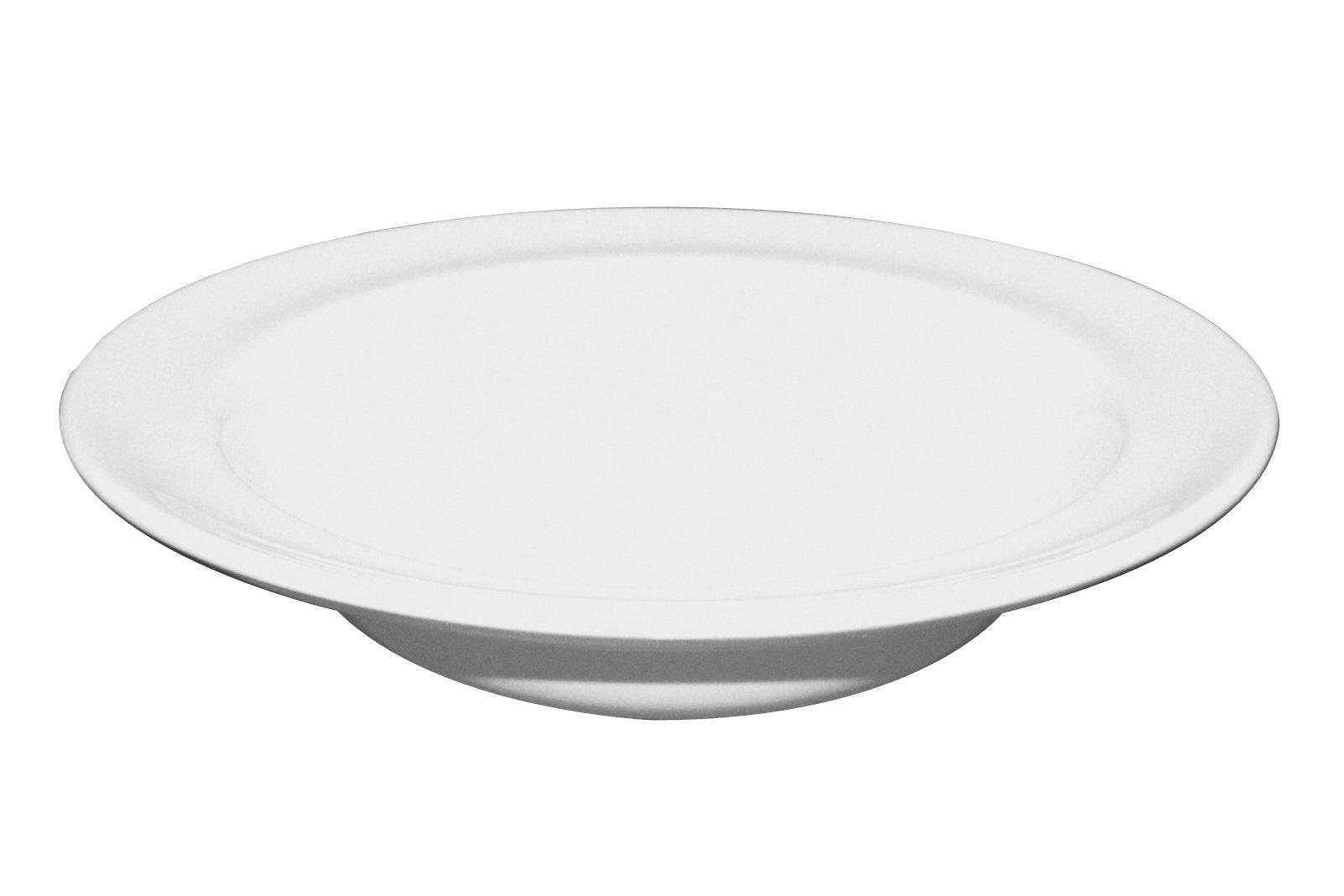 Churchill White Stone Rimmed Bowl
