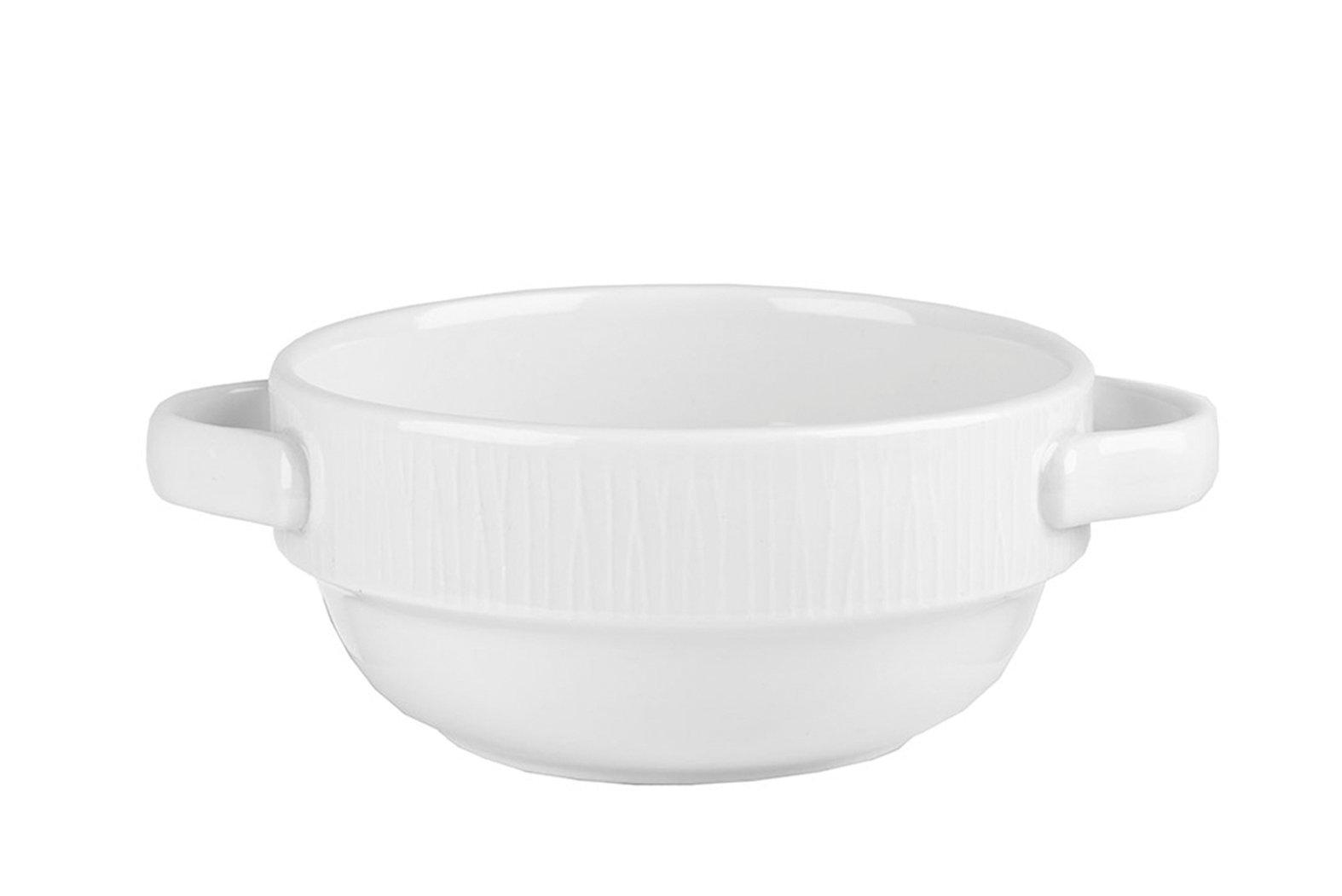 Churchill Bamboo Handled Stacking Bowl