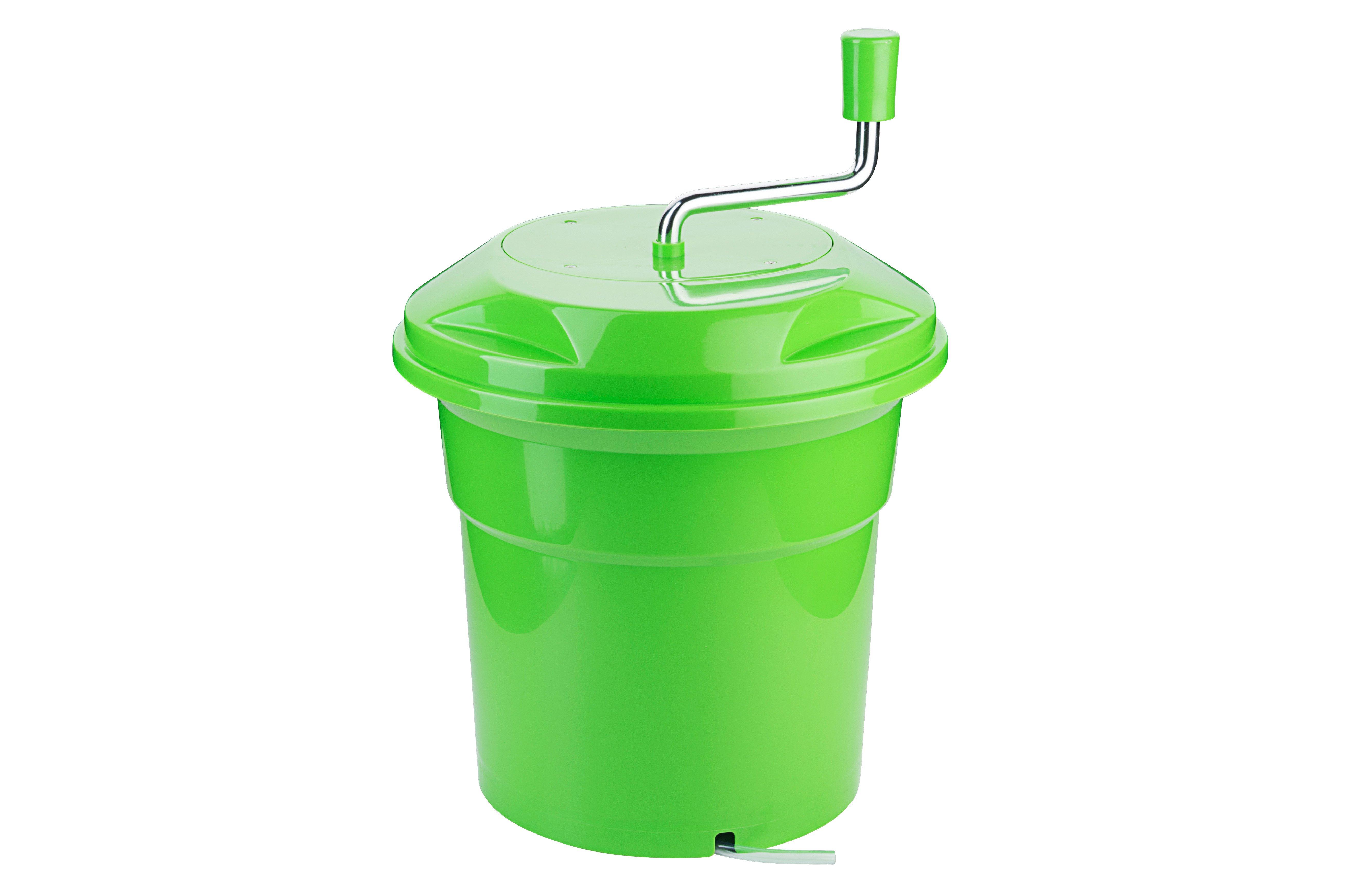 Green Salad Spinner 10 Litre