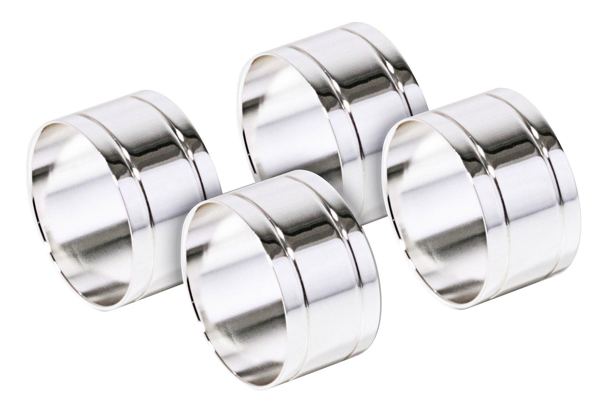 Silver Plated Brass Napkin Ring