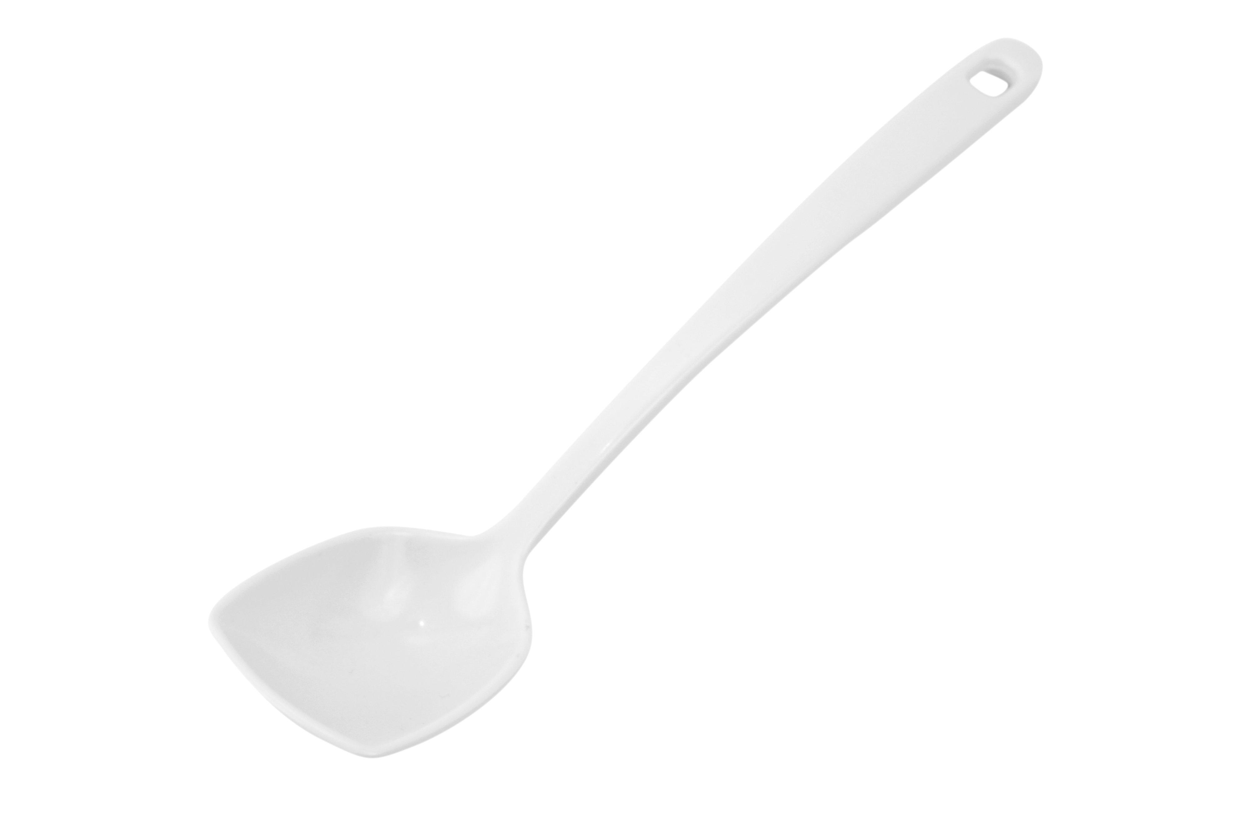 Dalebrook White Solid Melamine Spoon 22cm