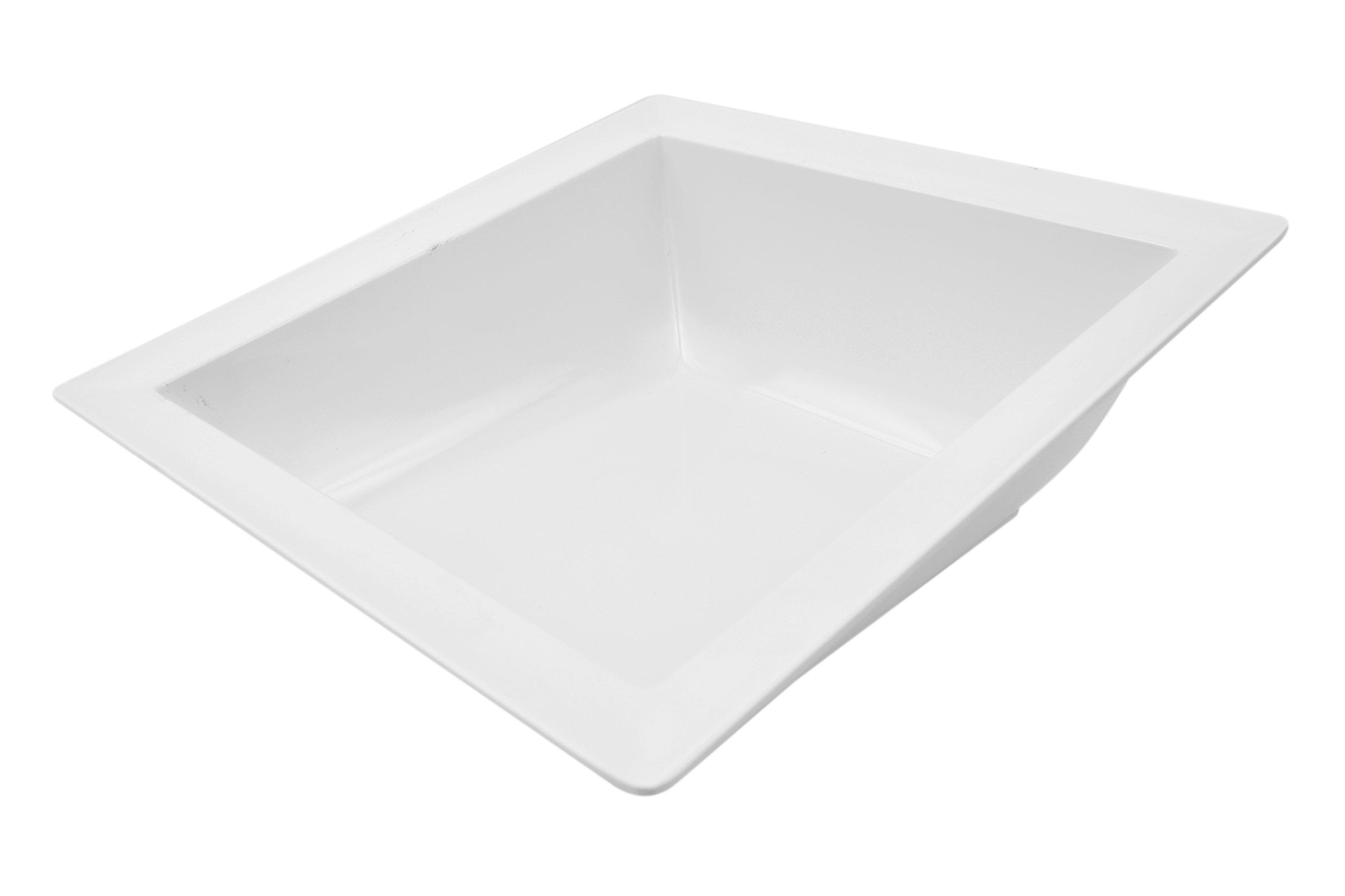 Dalebrook White Dover Square Angled Bowl