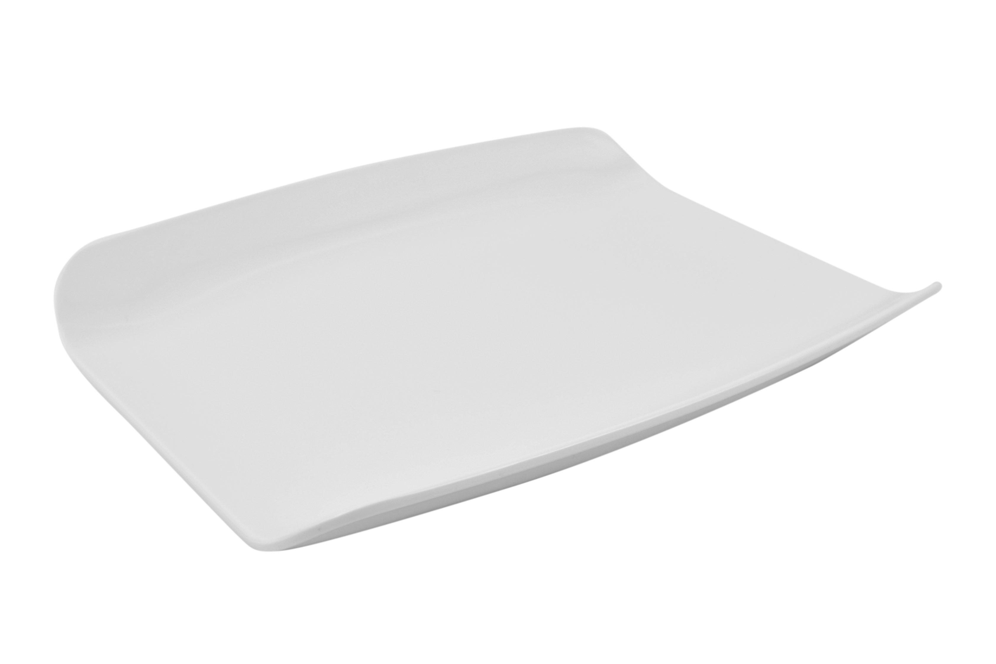 Dalebrook White Melamine Curved Gastro Tray 1/2 GN