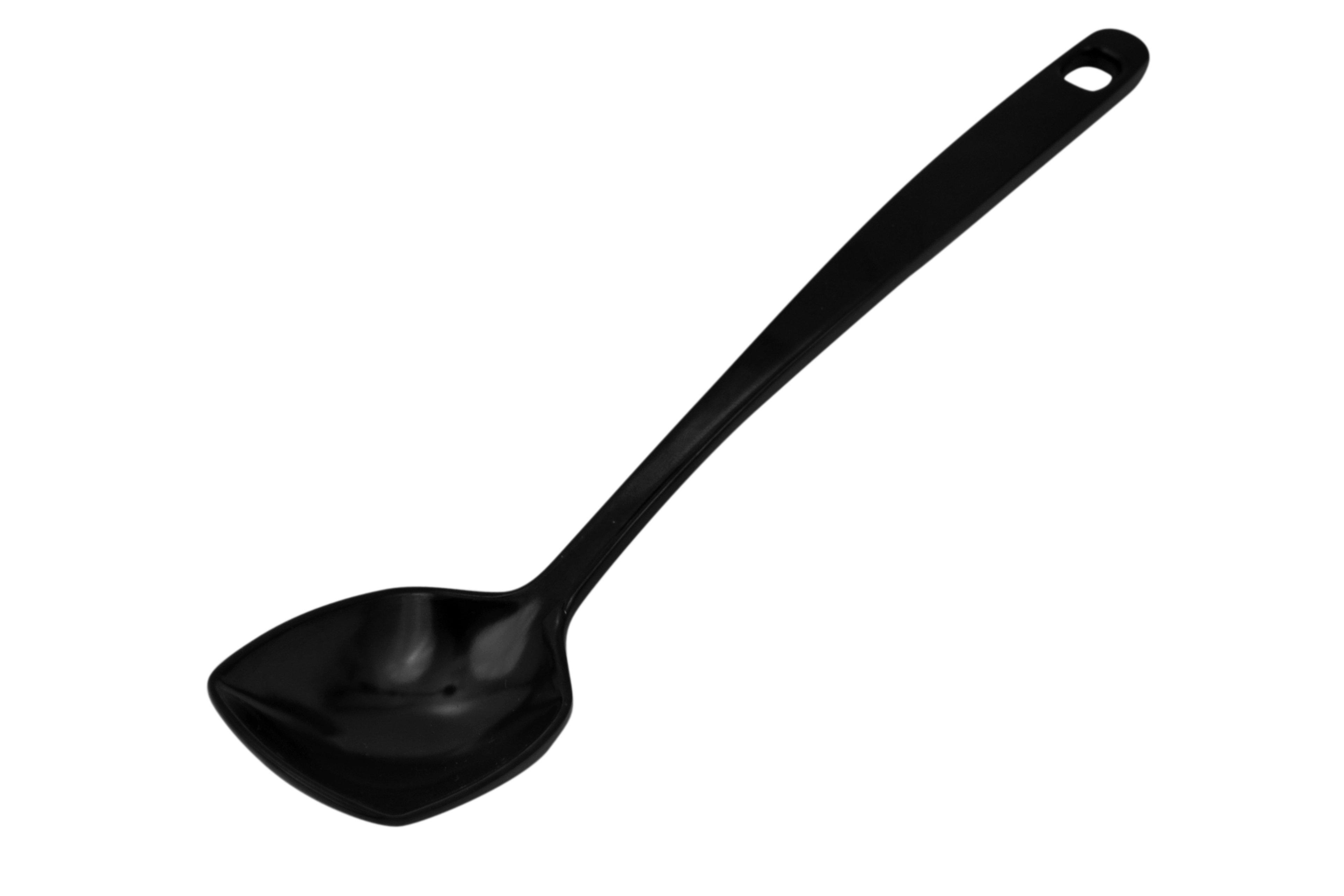 Dalebrook Black Solid Melamine Spoon 22cm