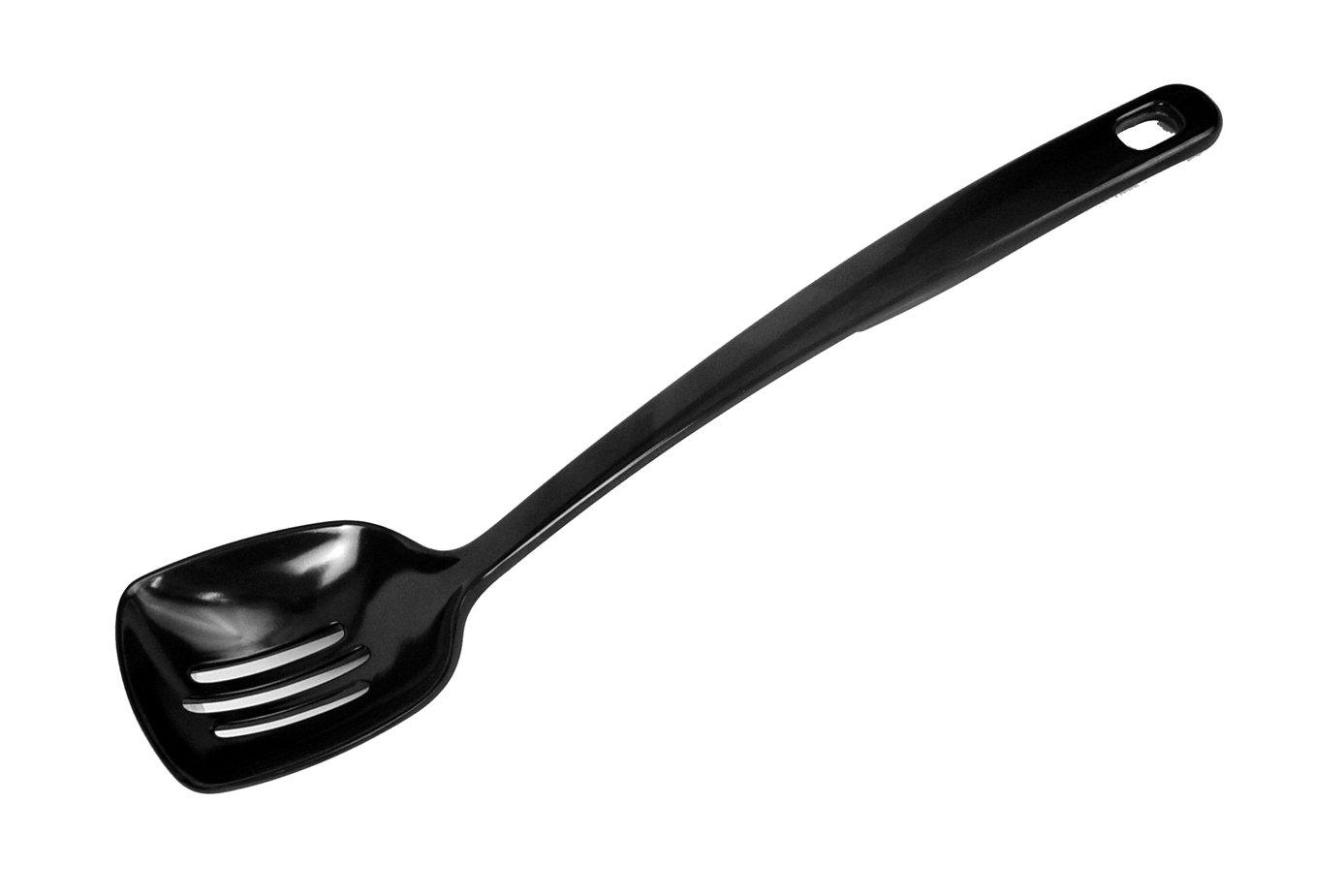 Dalebrook Black Slotted Melamine Spoon 31cm