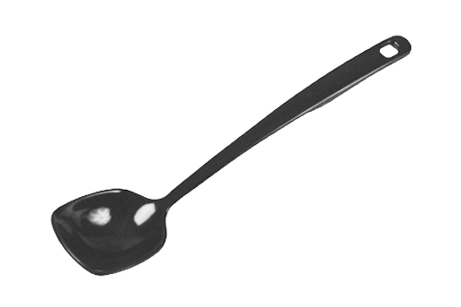 Dalebrook Melamine Black Solid Spoon