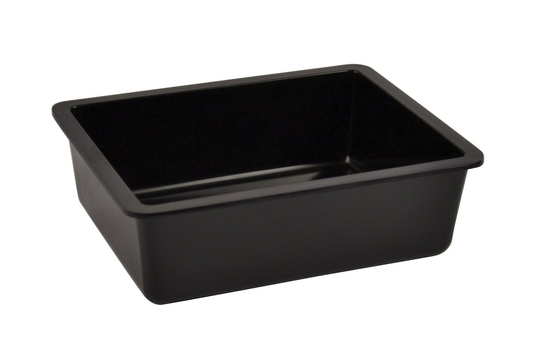 Black Melamine Chunky Crock Insert 0.7ltr