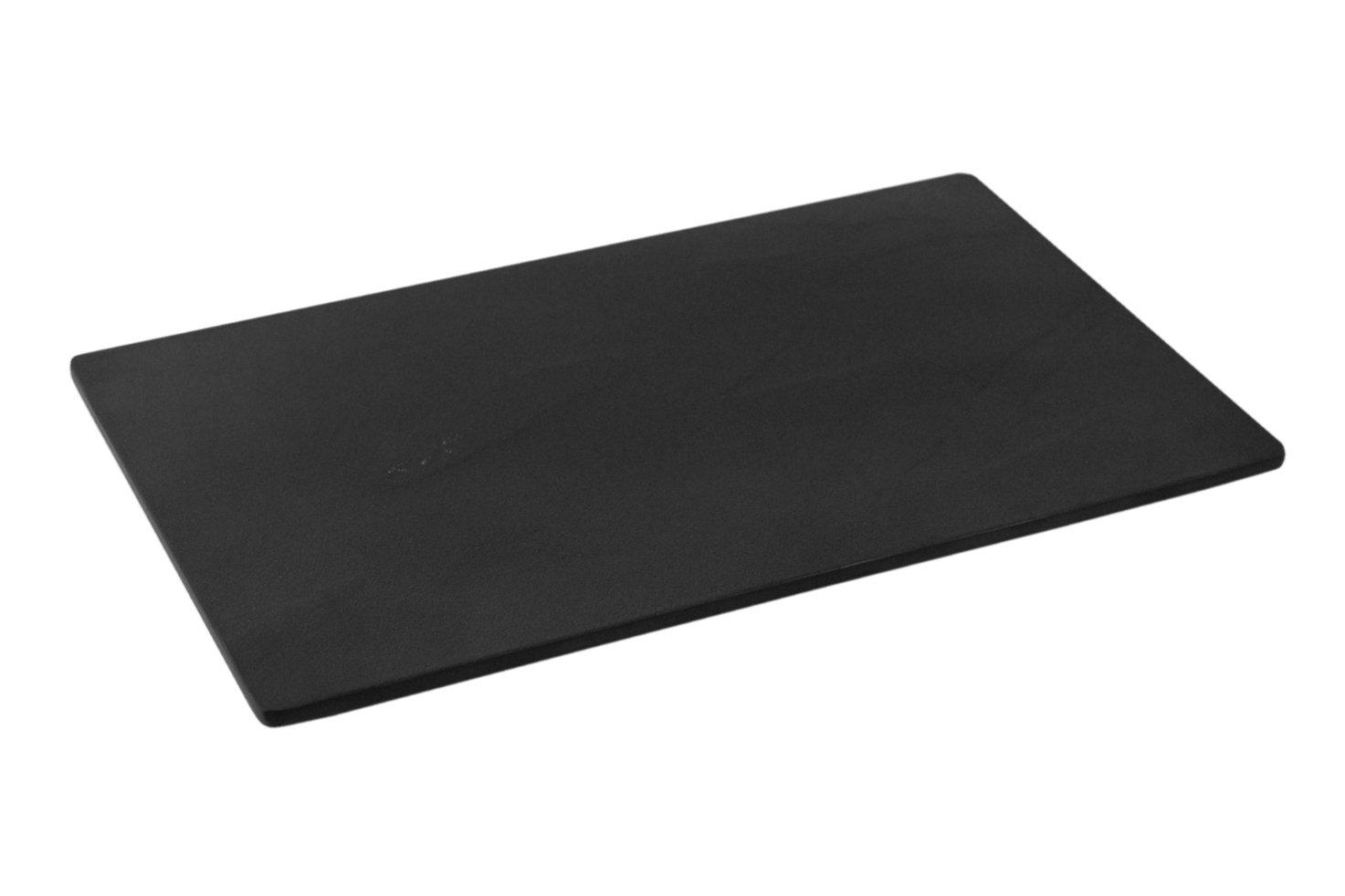Black Slate Effect Melamine 1/4 Platter