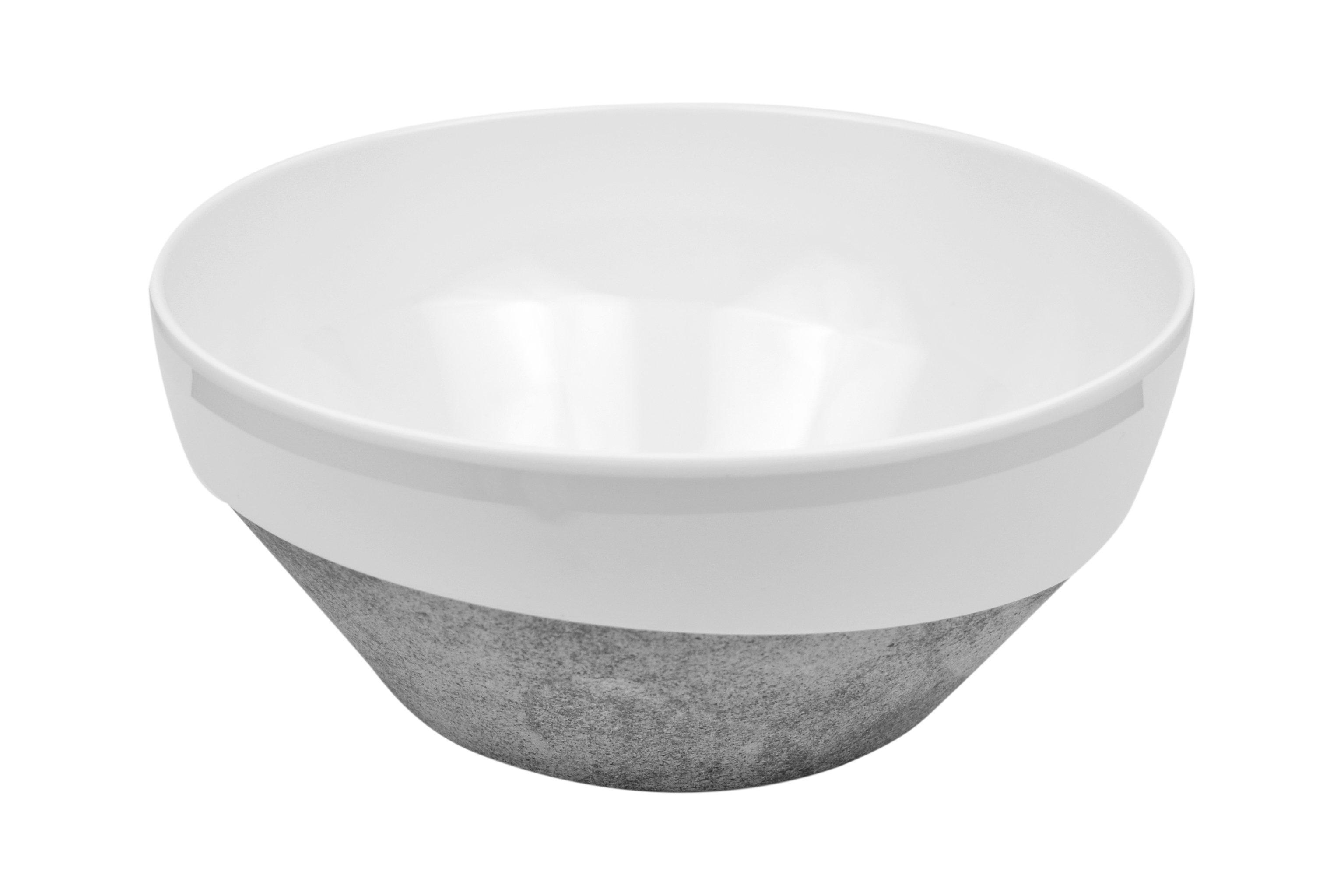 Urban Melamine Concrete Effect Bowl 2ltr