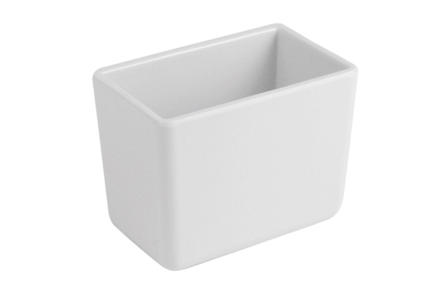 Polar White Melamine Chunky Crock 0.6ltr
