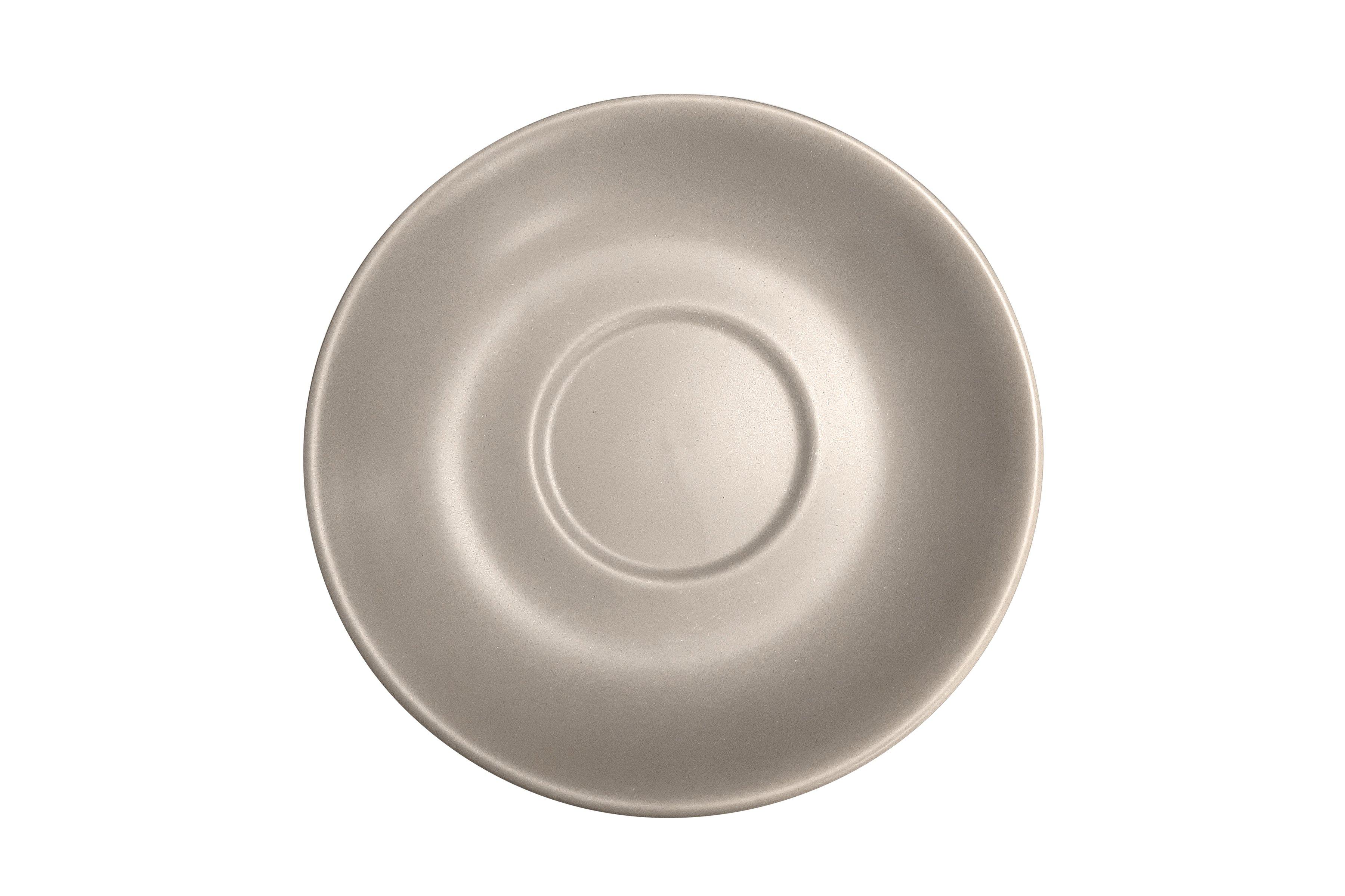 Stone Bevande Intorno Saucer for Coffee/Tea & Cono Cappuccino Cup 14cm