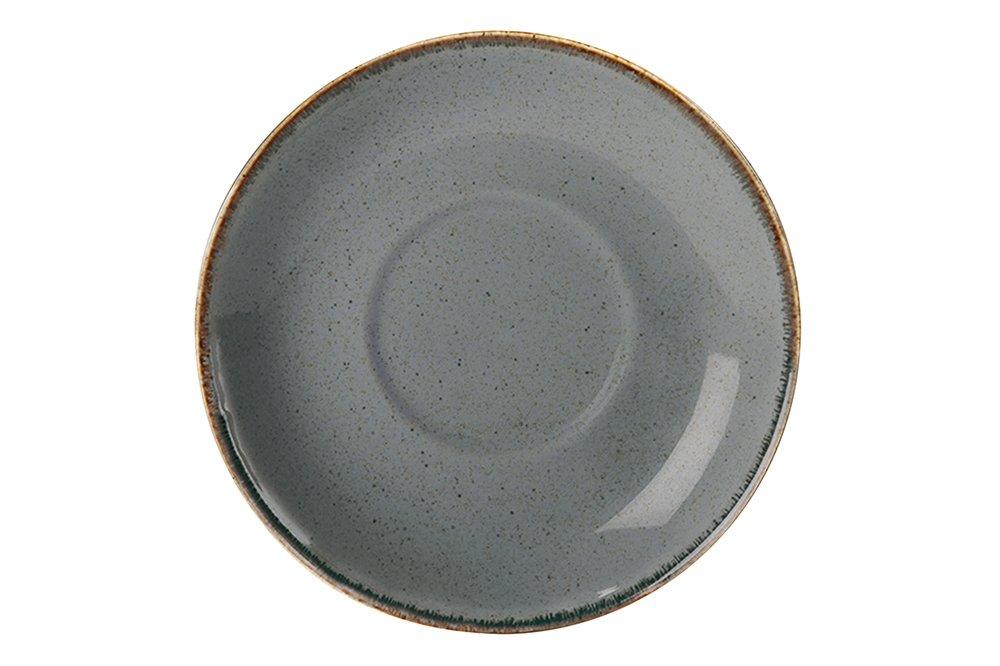 Storm Grey Porcelite Seasons Saucer 16cm