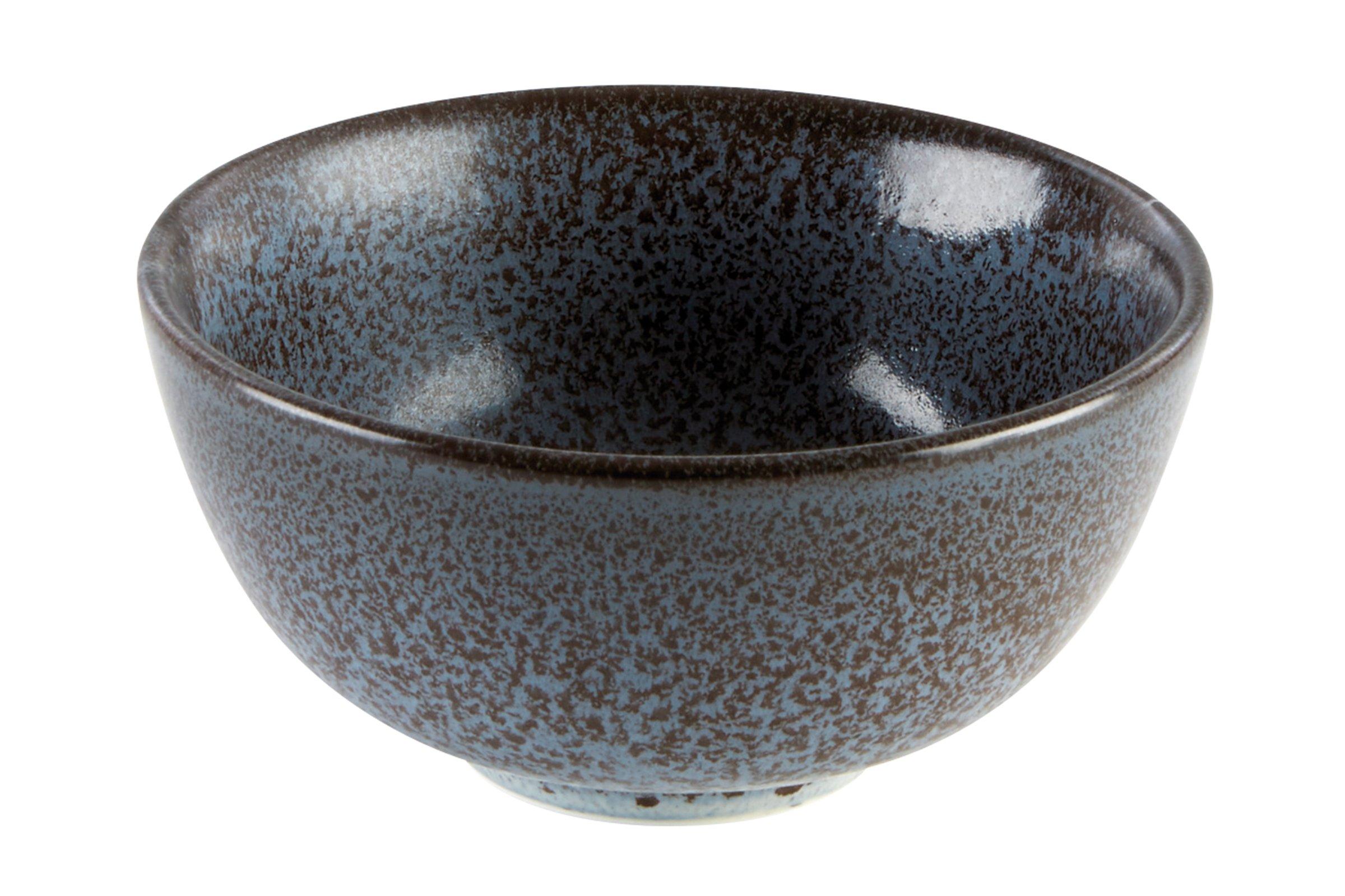 Porcelite Aura Ice Blue Glacier Rice Bowl 13cm