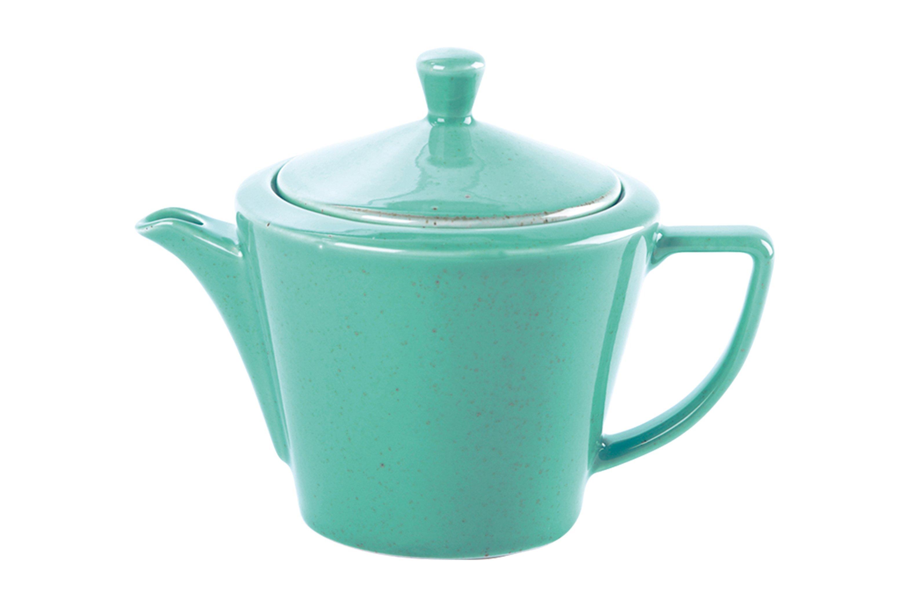 Porcelite Seasons Sea Spray Conic Tea Pot