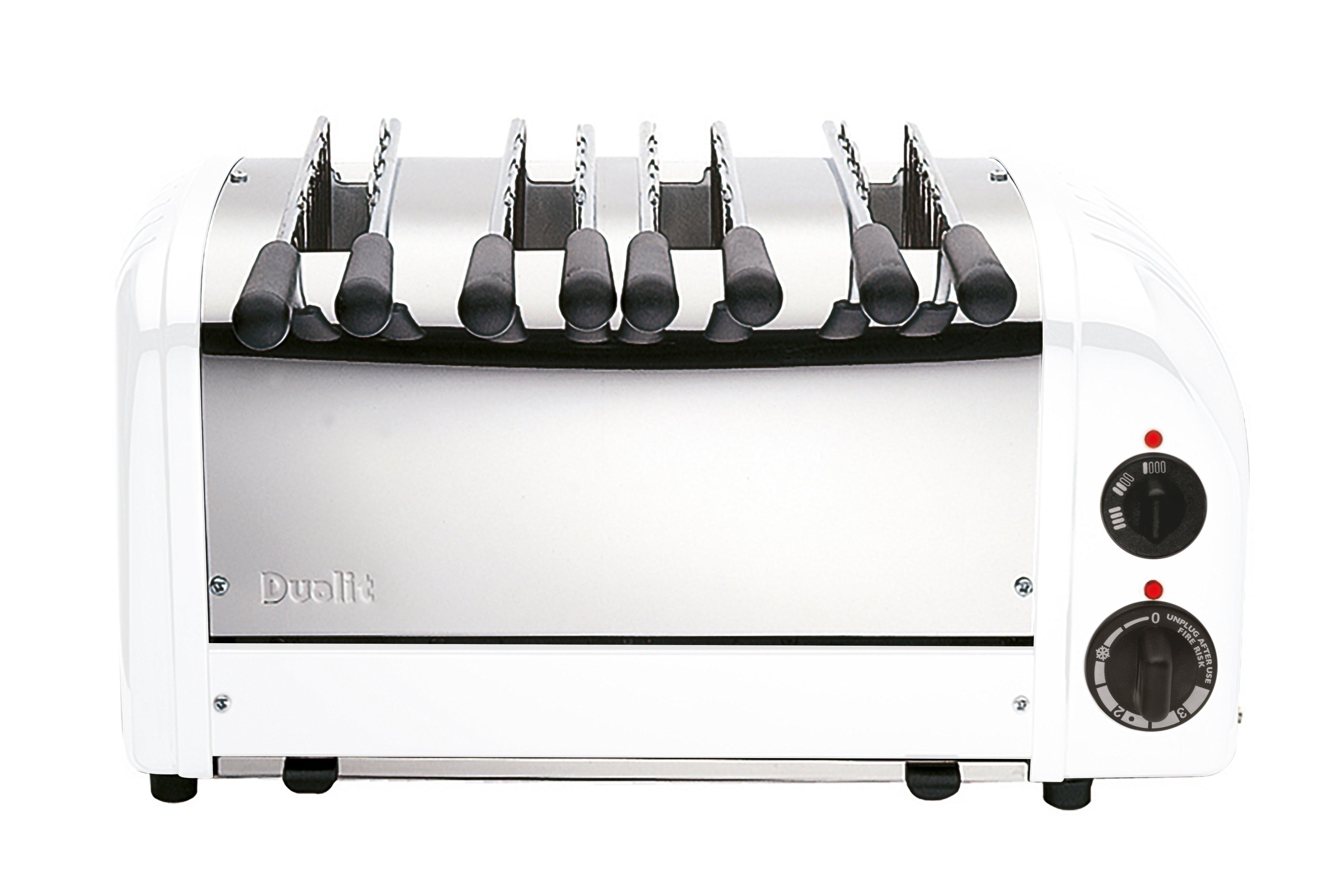 Dualit 4 Slot Sandwich Toaster White