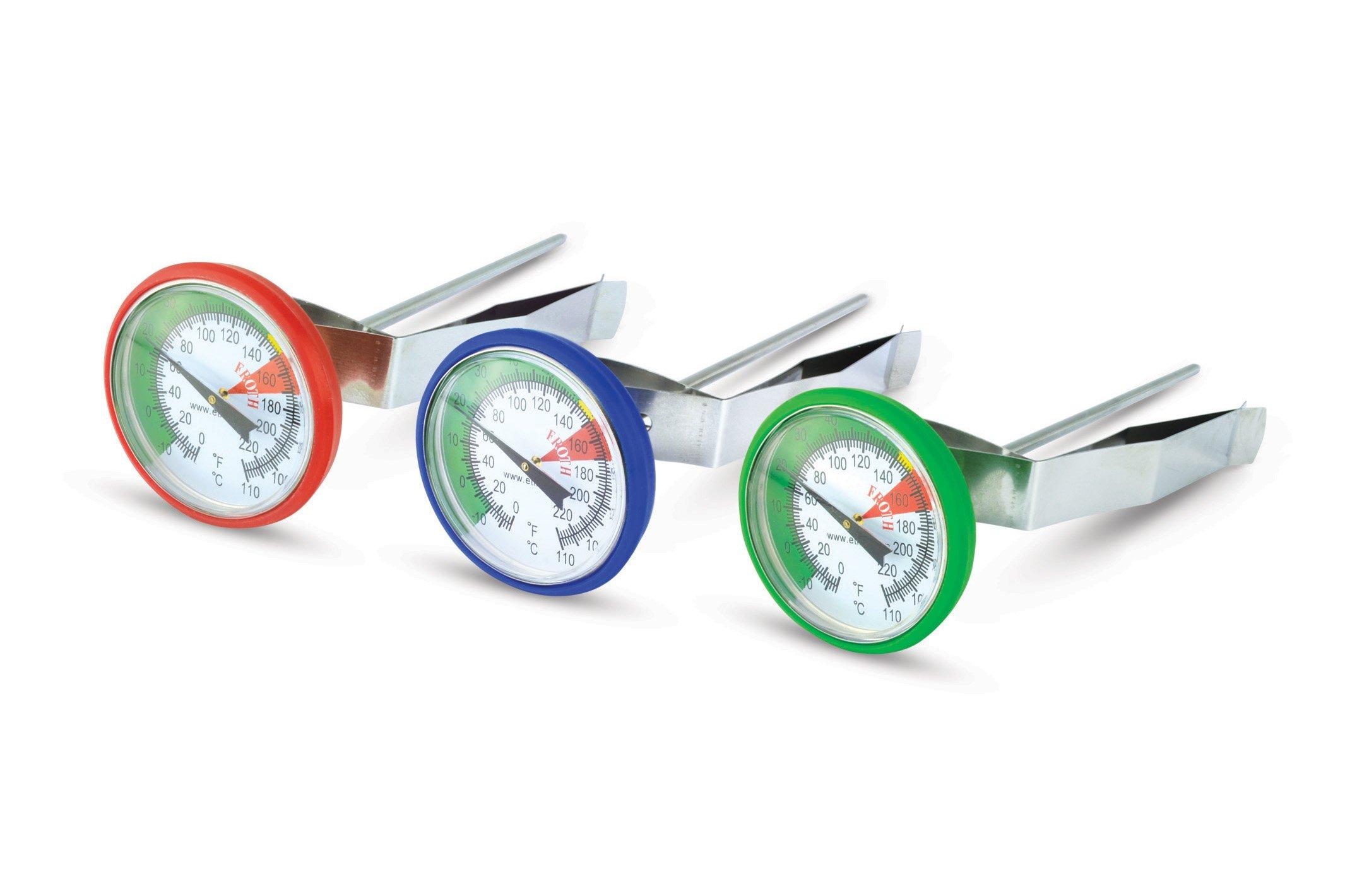 ETI Milk Frothing Thermometer 3 Colour