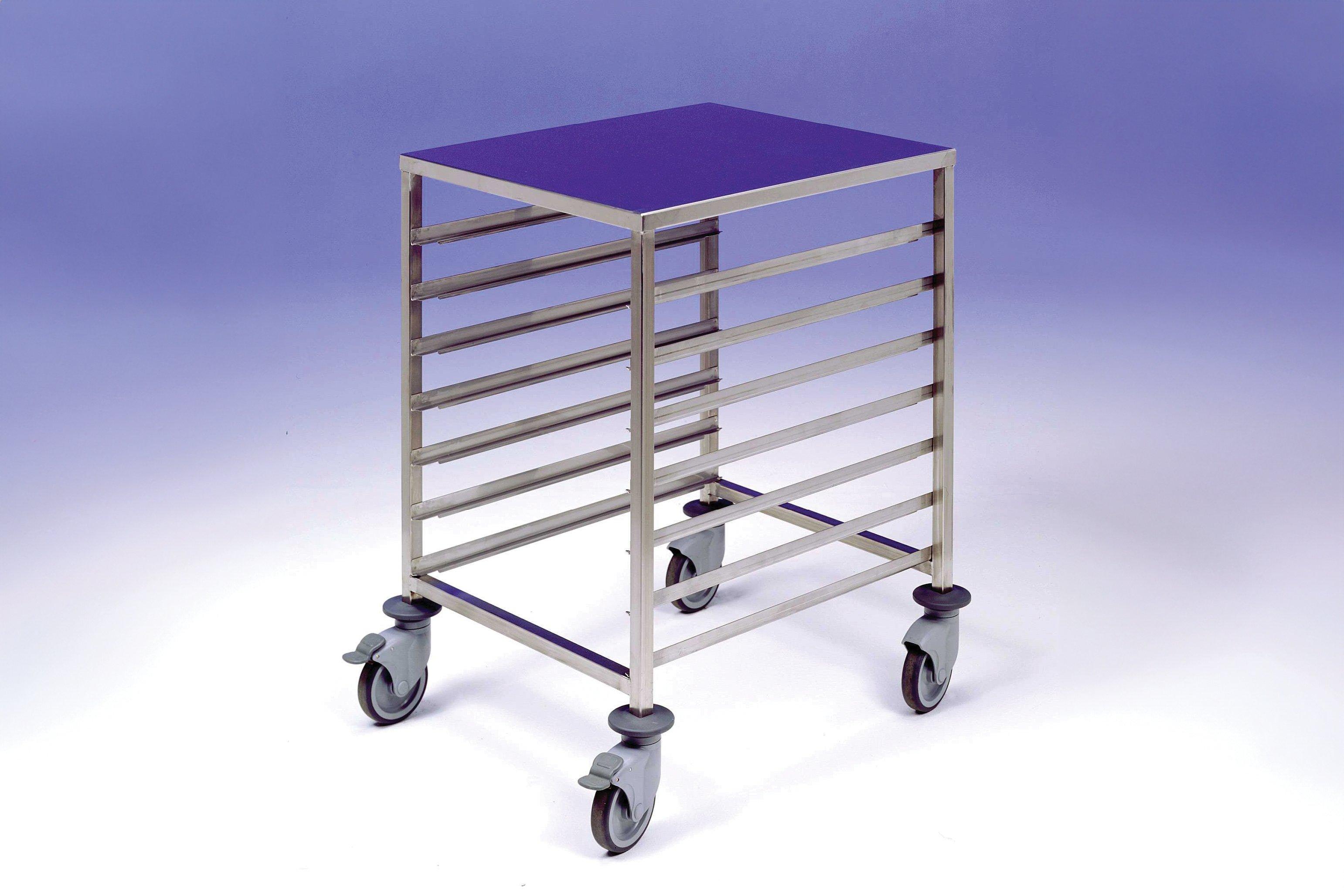 Low Level Gastronorm Trolley 7 x 2/1 GN