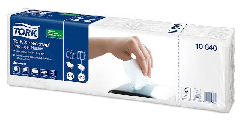 Tork White Xpressnap Napkin