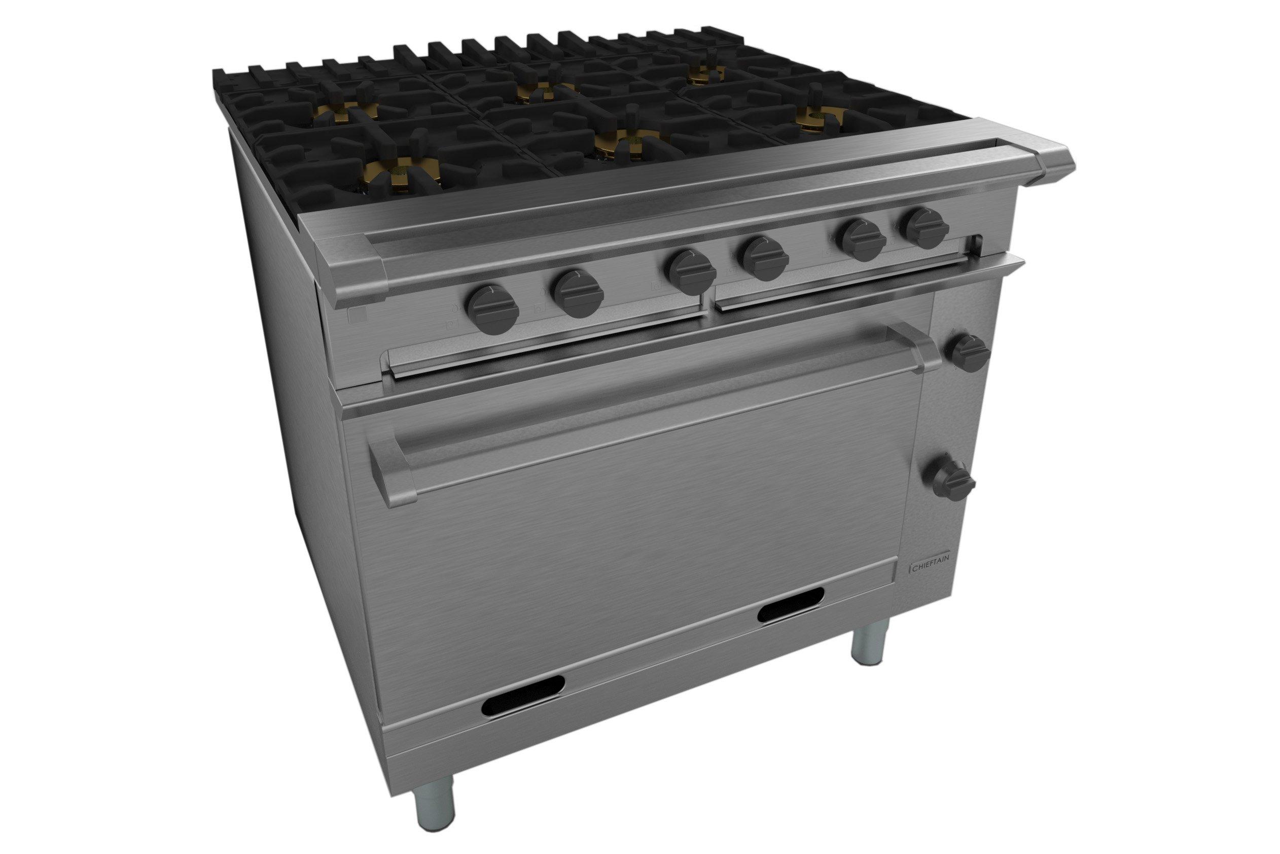 Falcon G1066X 6 Burner Open Top Gas Range