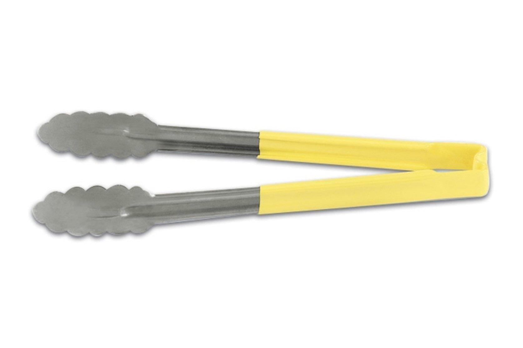 Vollrath Yellow Handled VersaGrip Kool-Touch Tongs