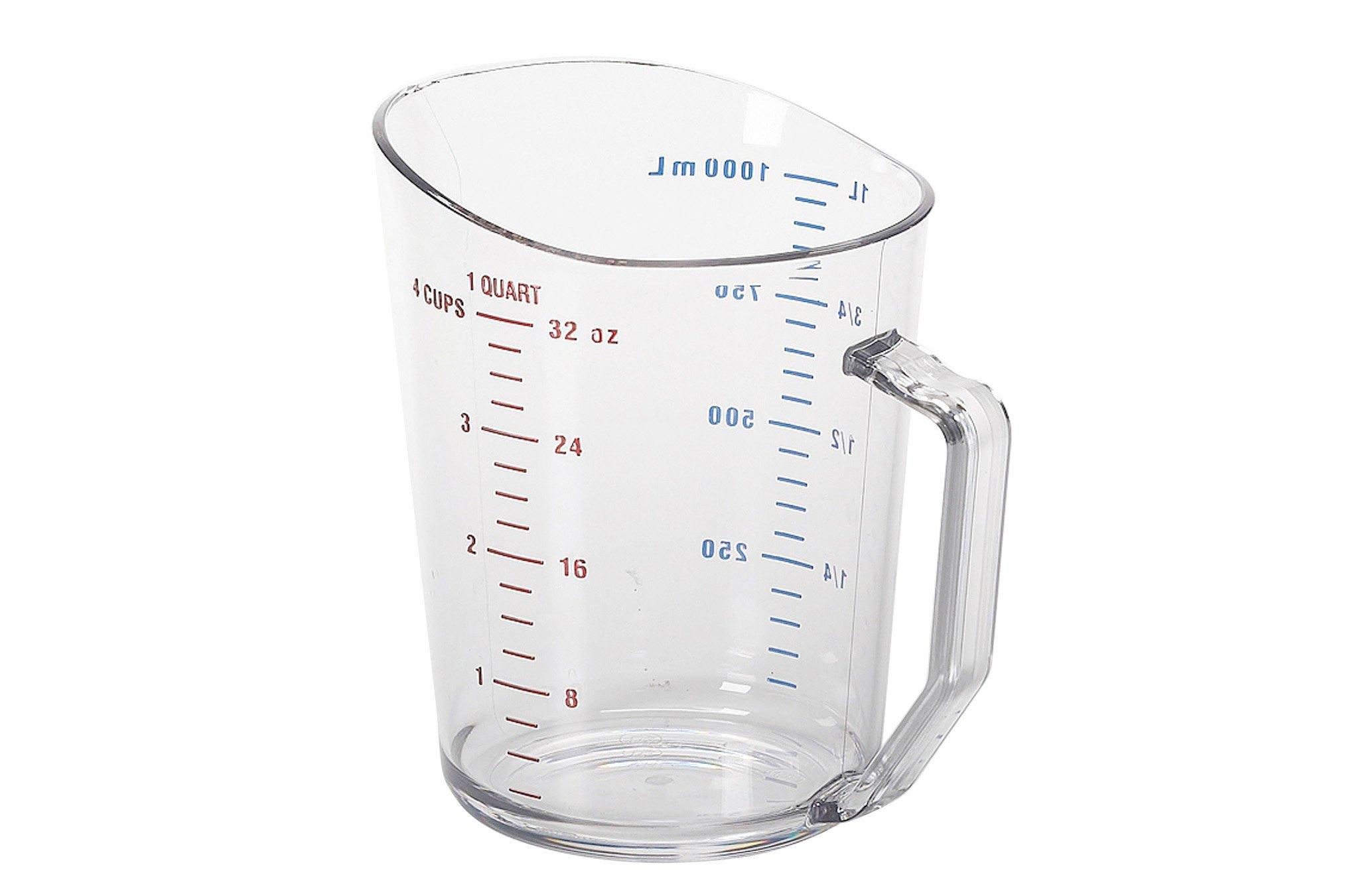 Clear Polycarbonate Measuring Jug 1ltr