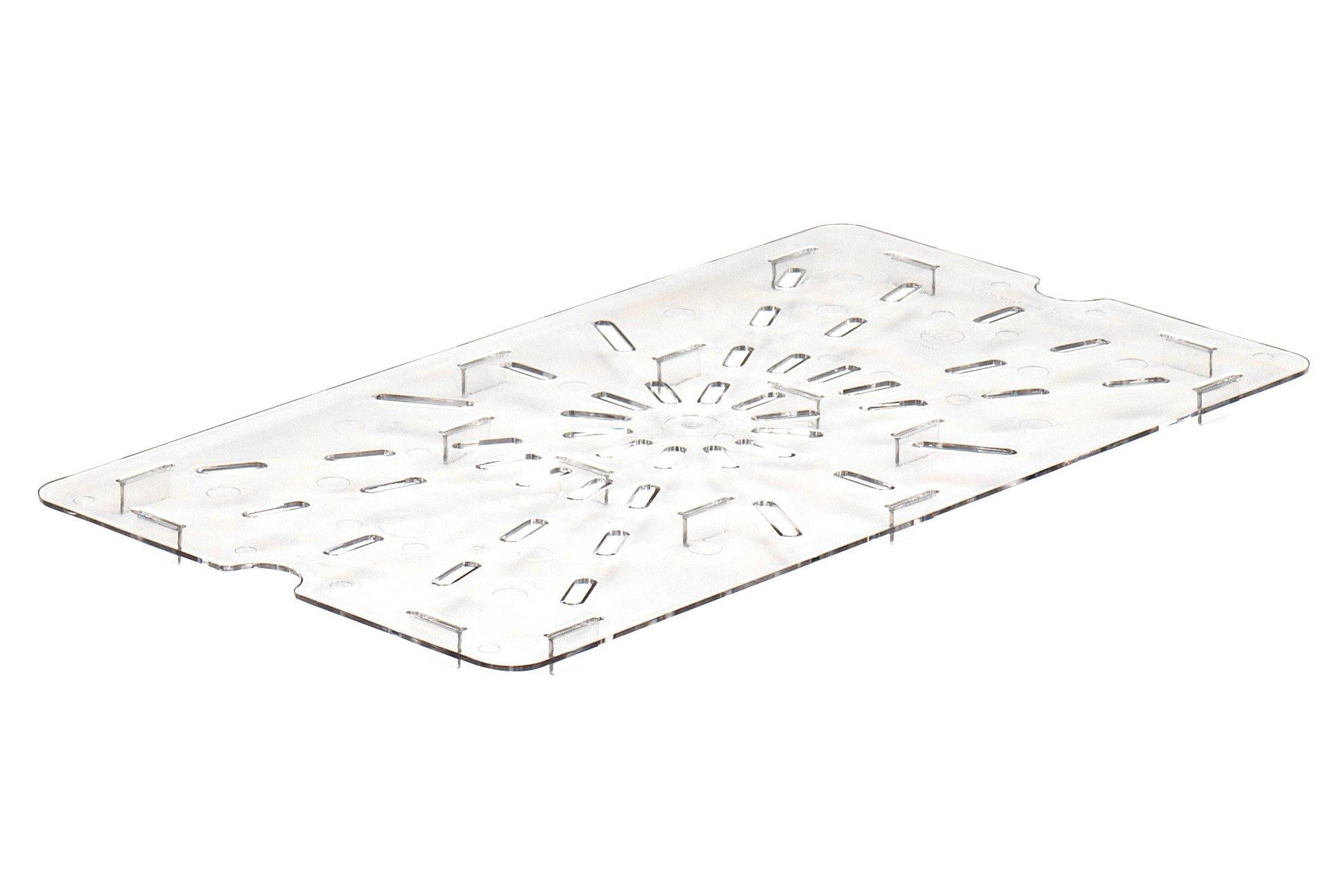 Drain Plate Poly GN 1/1