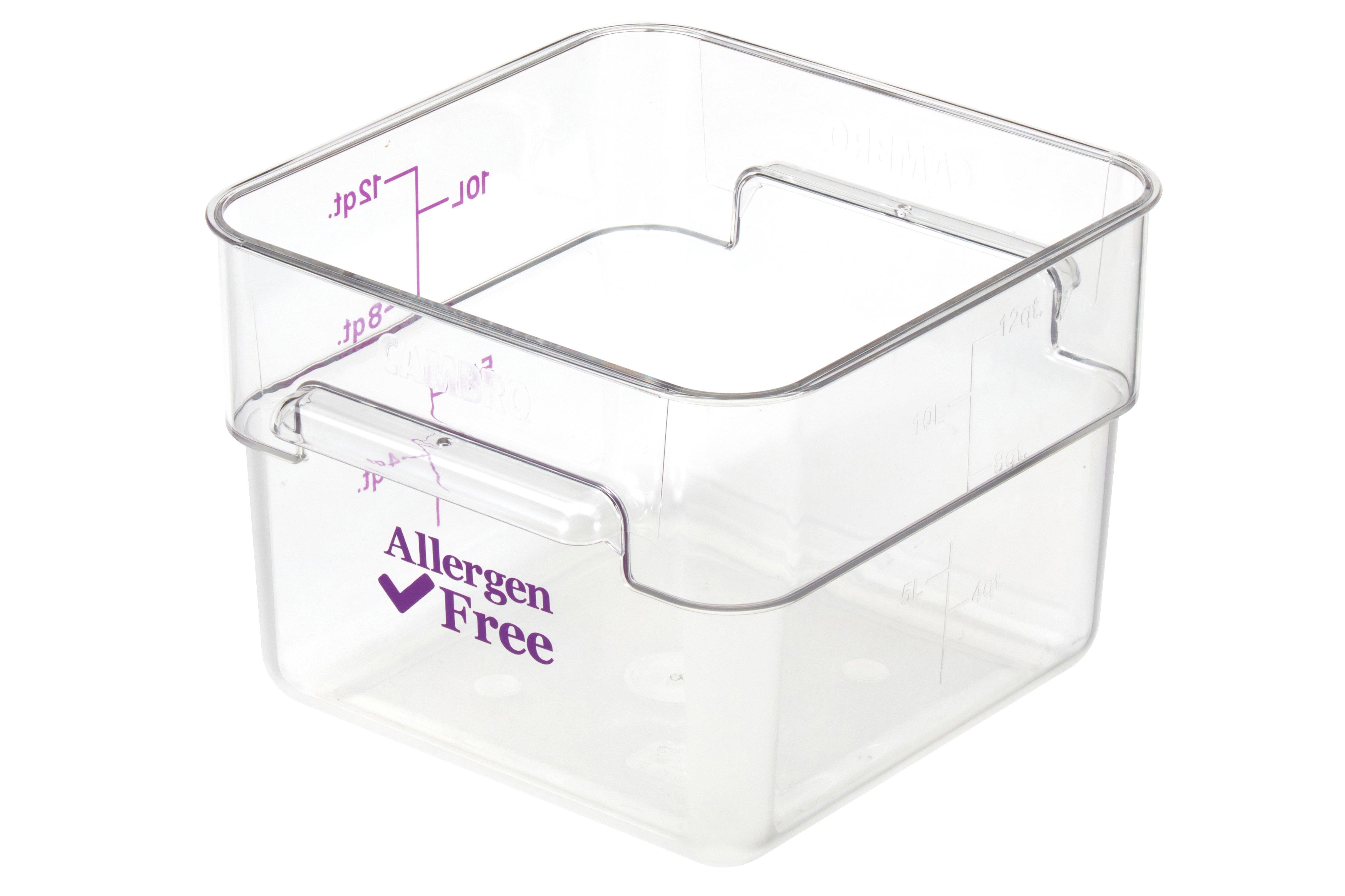 CamSquare� Allergen Square Storage Box 11.4 Litre