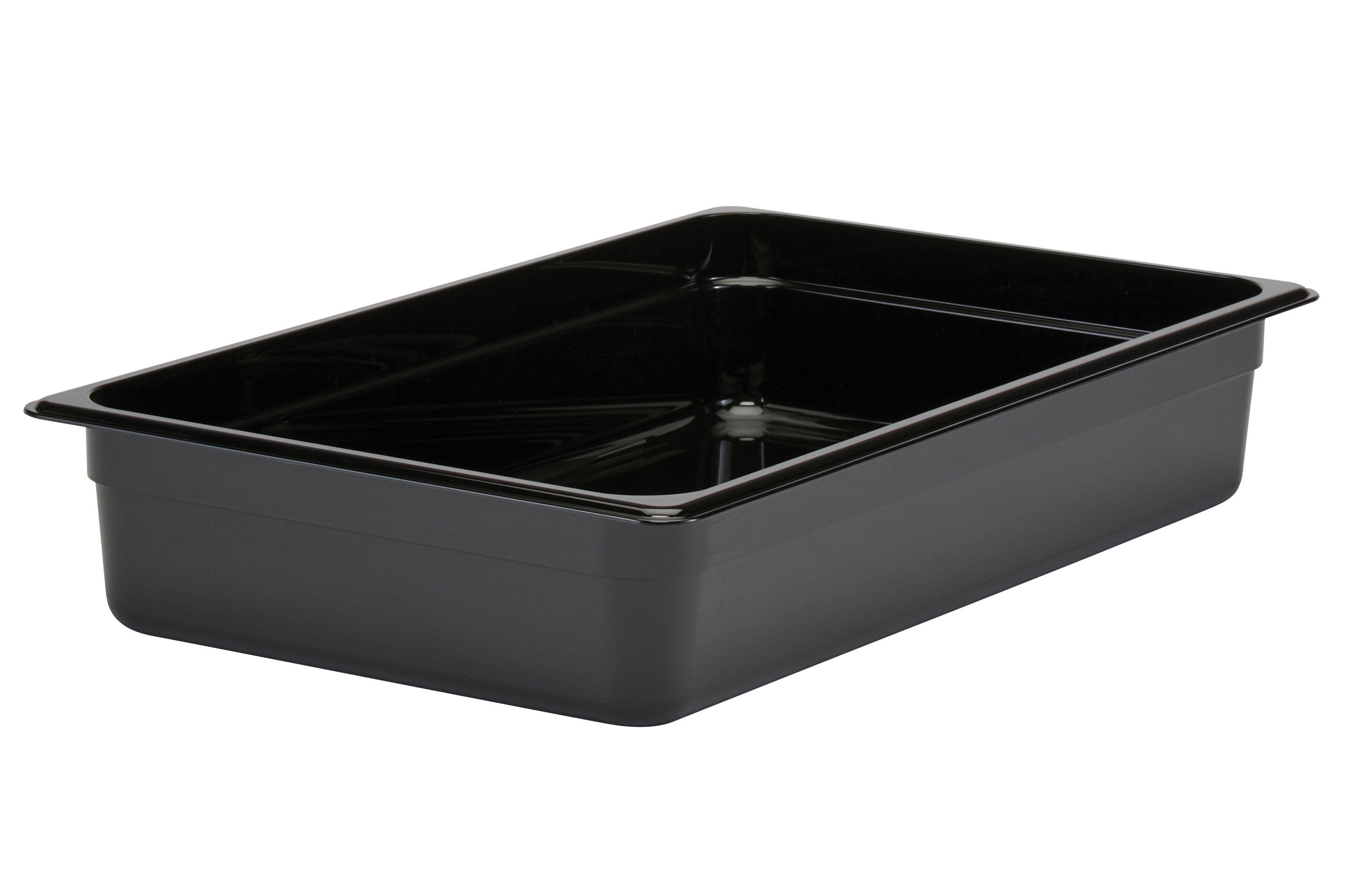 Cambro Black Polycarbonate Gastronorm 1/1