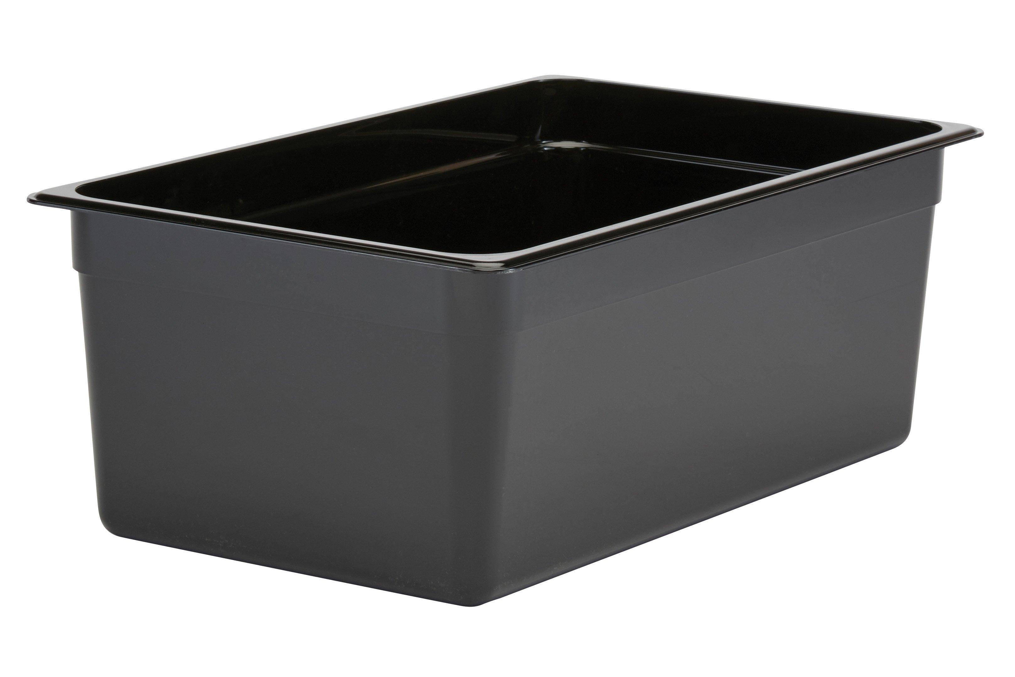 Cambro Black Polycarbonate Gastronorm 1/1