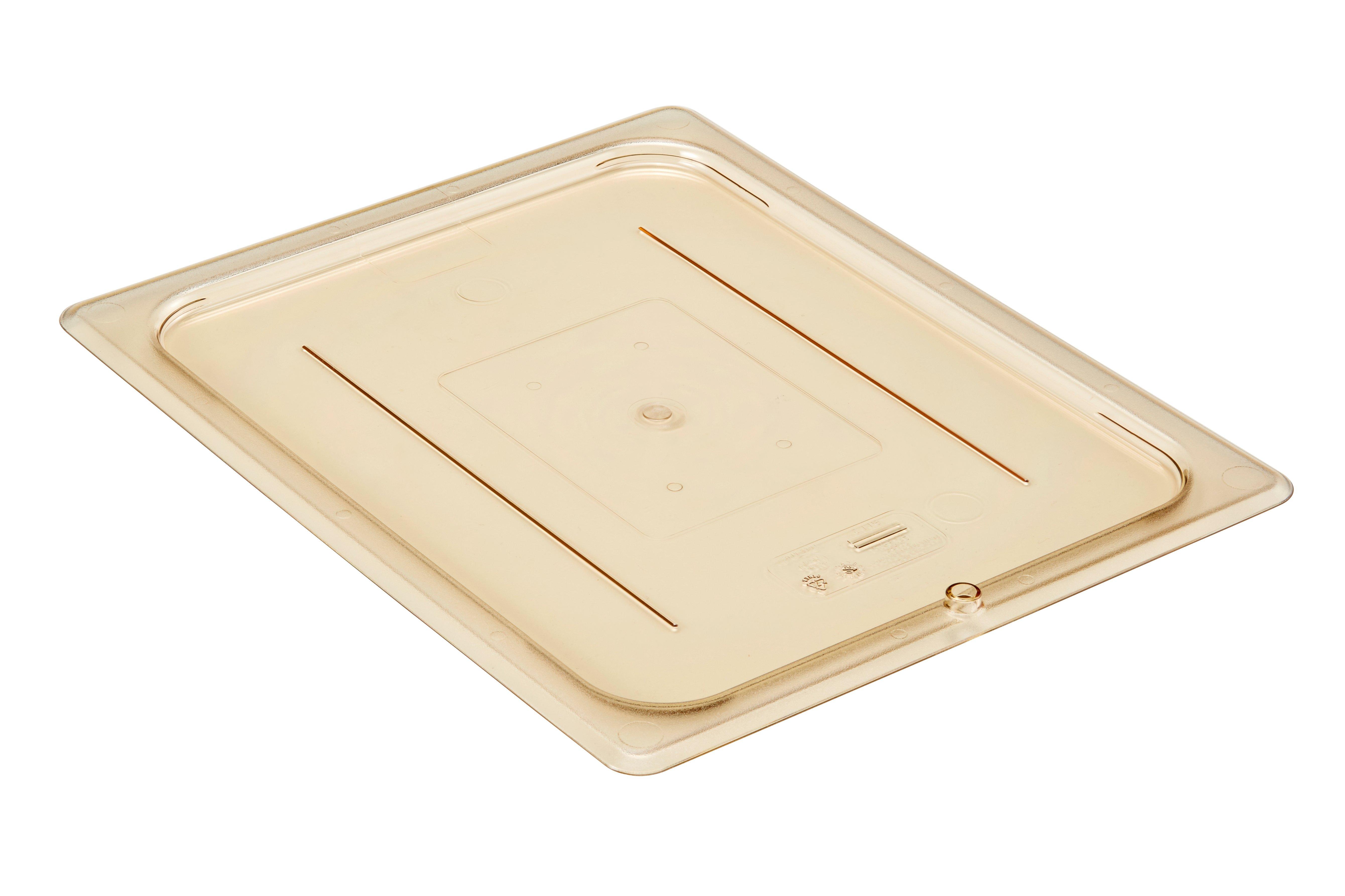 Gastronorm Flat Lid H/H Amber GN 1/2