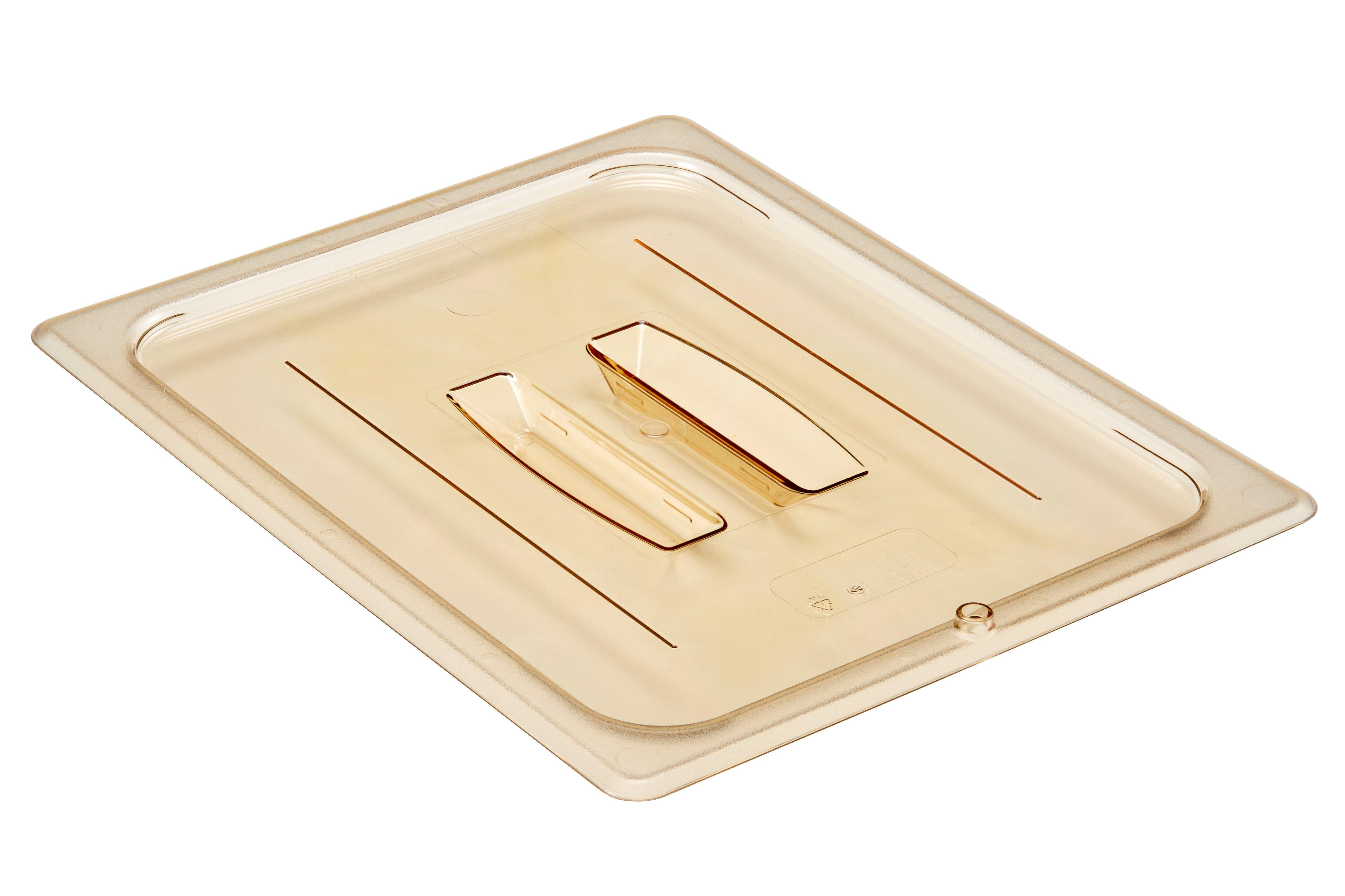 Cambro Amber High Heat Cover with Handle GN 1/2