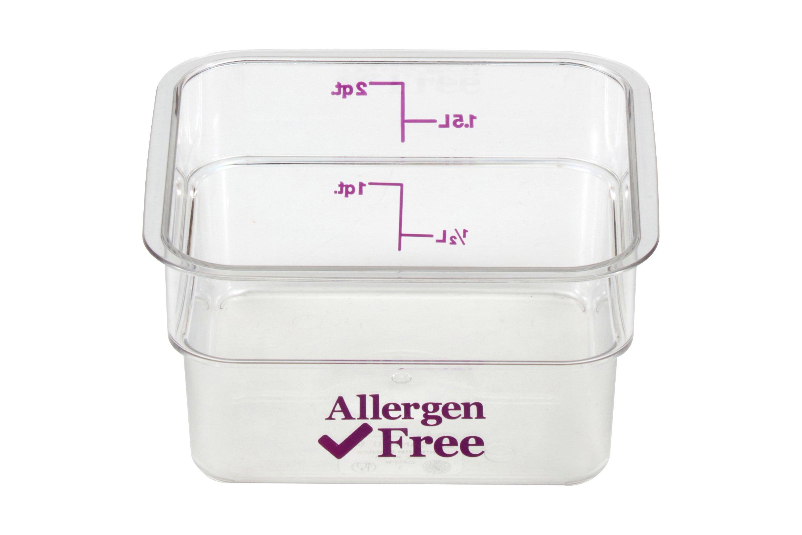 CamSquare� Allergen Square Storage Box 1.9 Litre
