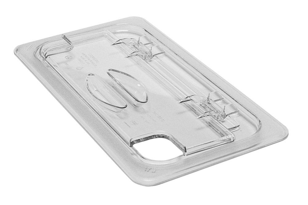 Cambro Clear Notched Flip Lid 1/3