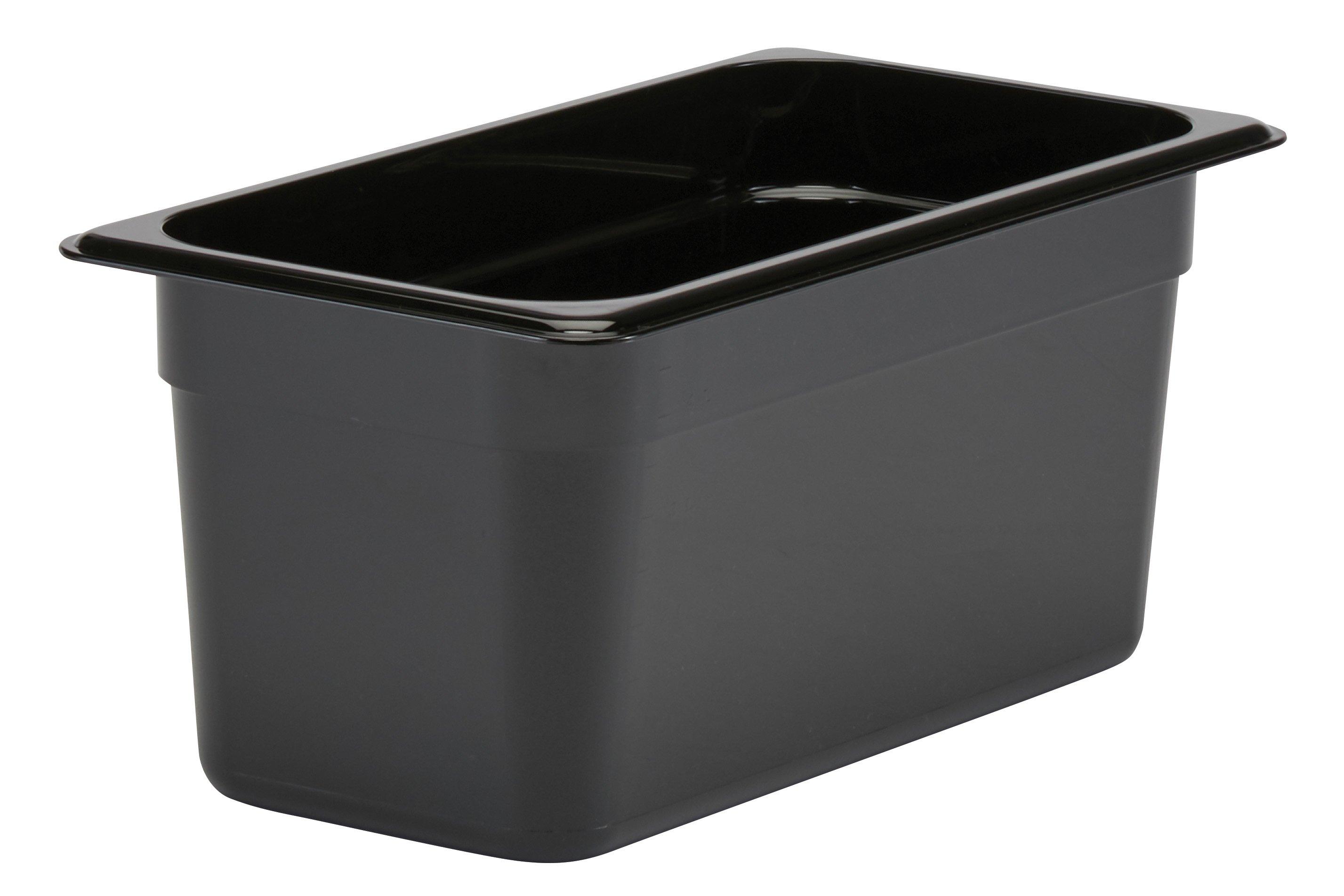 Cambro Black Polycarbonate Gastronorm 1/3