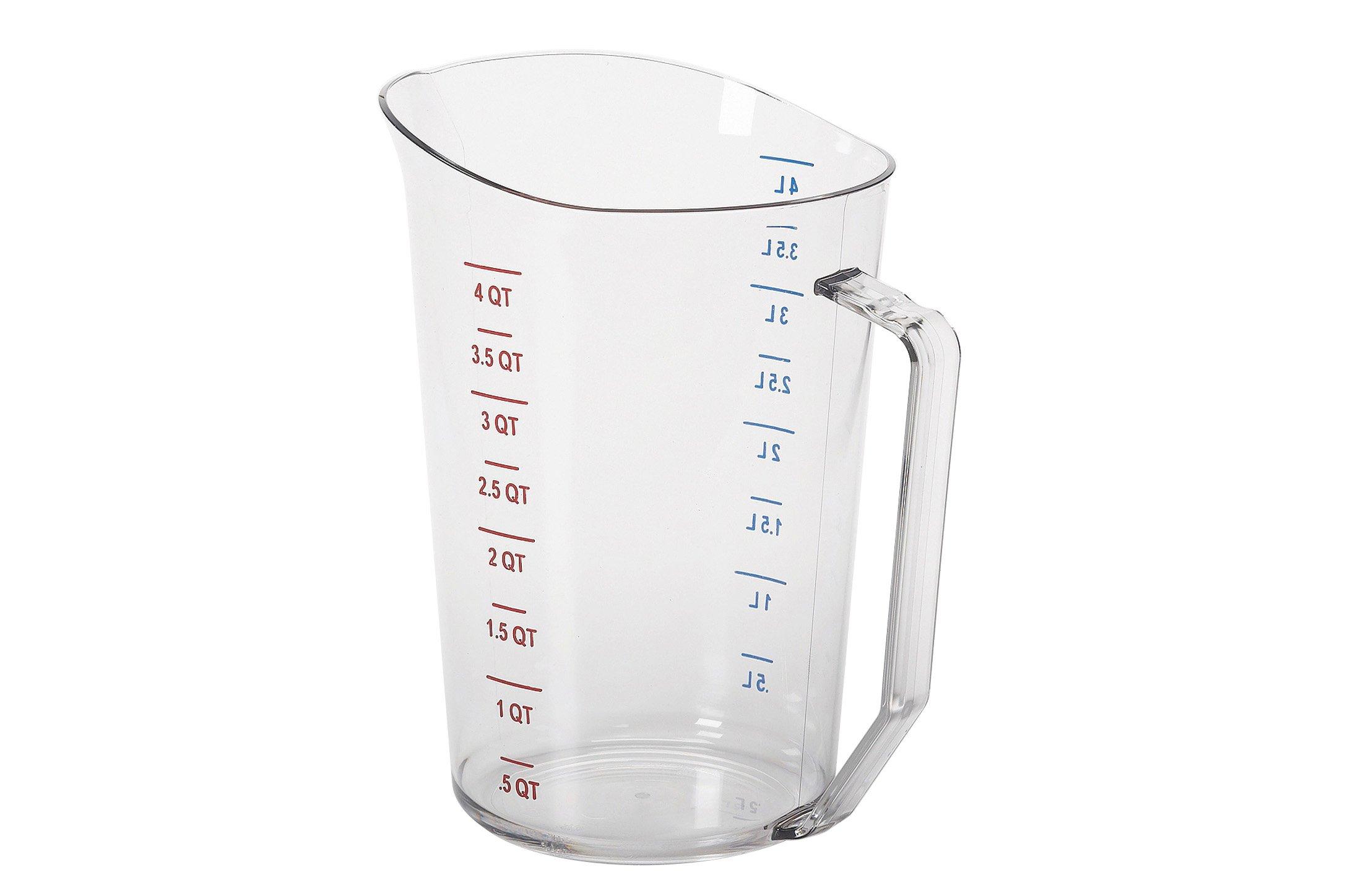 Measuring Jug Poly Clr 4L