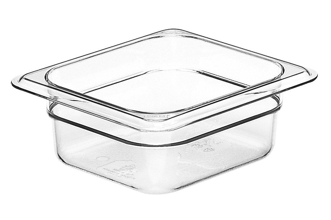 Clear Polycarbonate Container GN 1/6 x 6.5cm