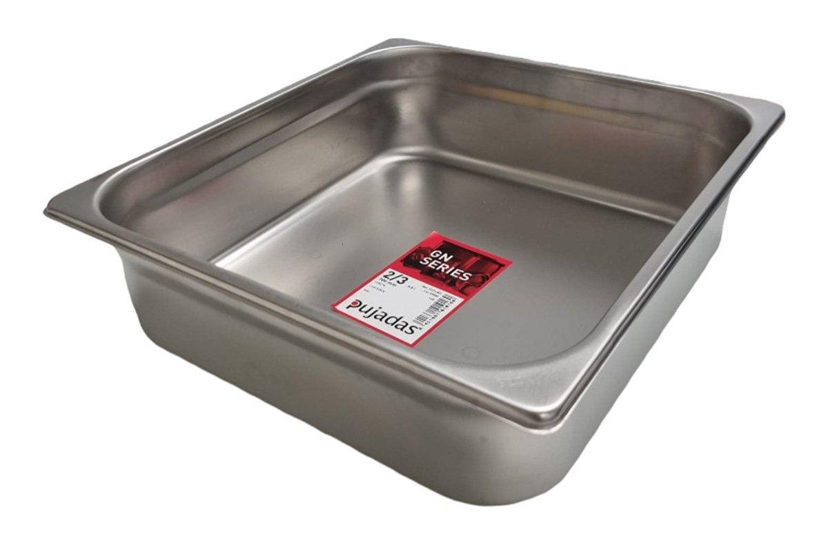Stainless Steel 2/3 Gastronorm 10cm