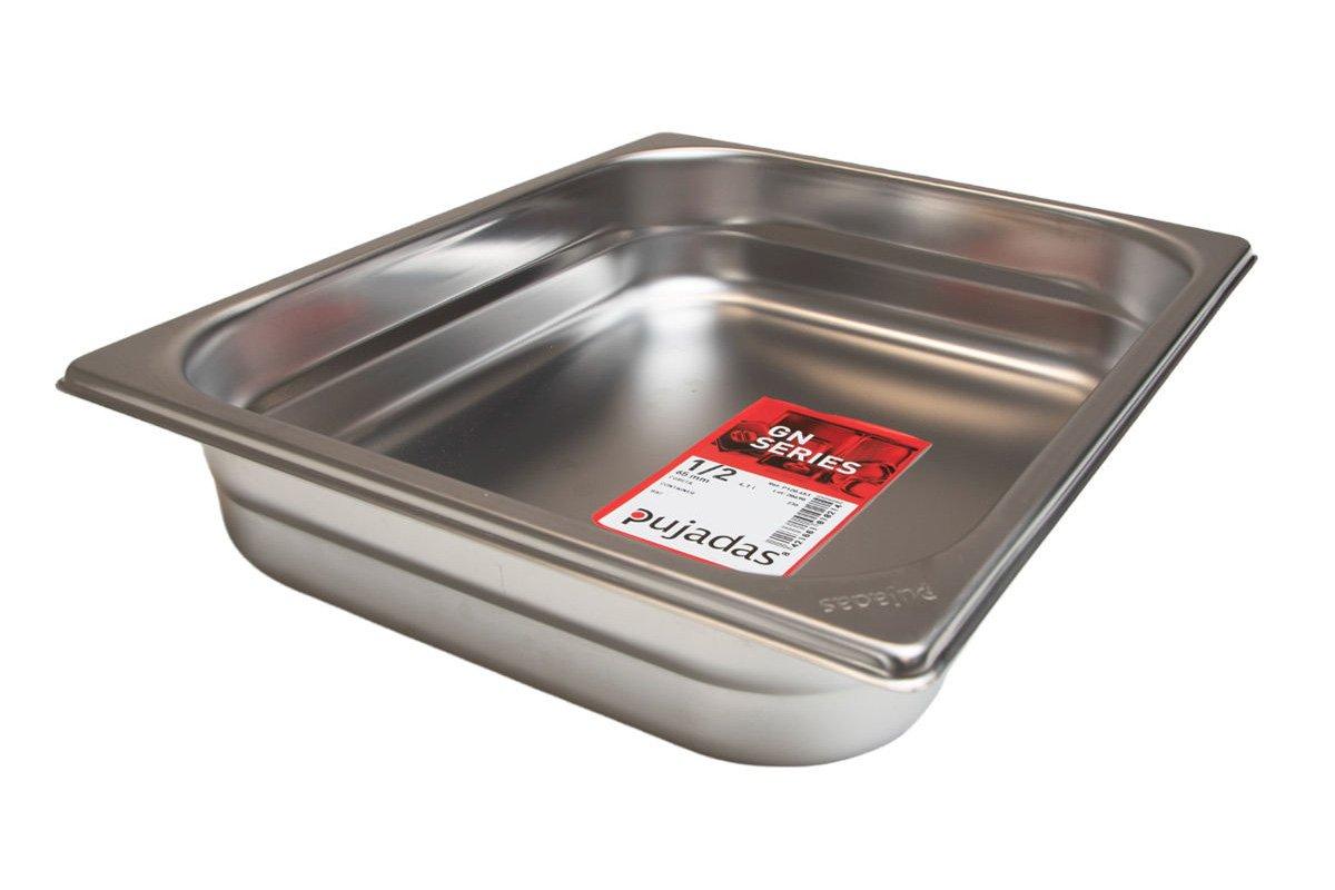 Pujadas Stainless Steel Gastronorm 1/1 x 6.5cm