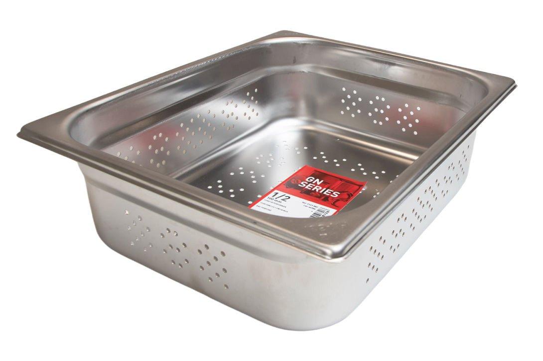 Stainless Steel 1/2 Perforated Gastronorm 10cm
