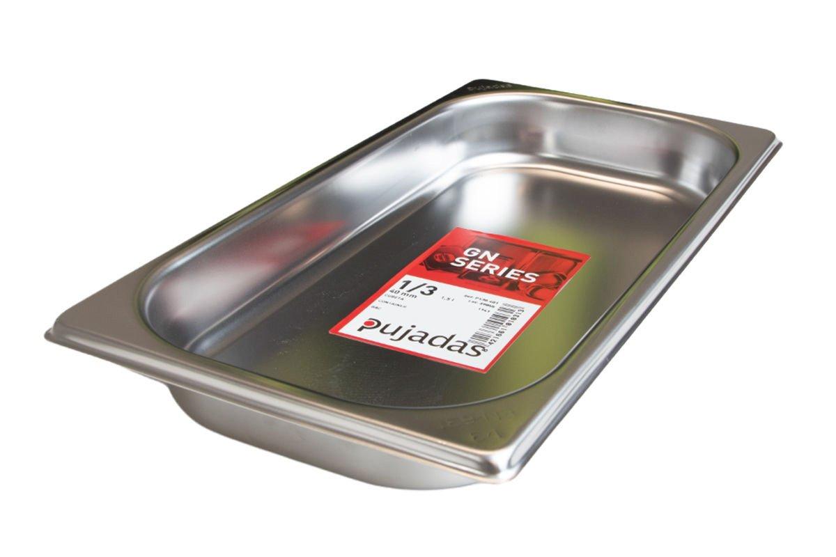 Stainless Steel 1/3 Gastronorm 4cm