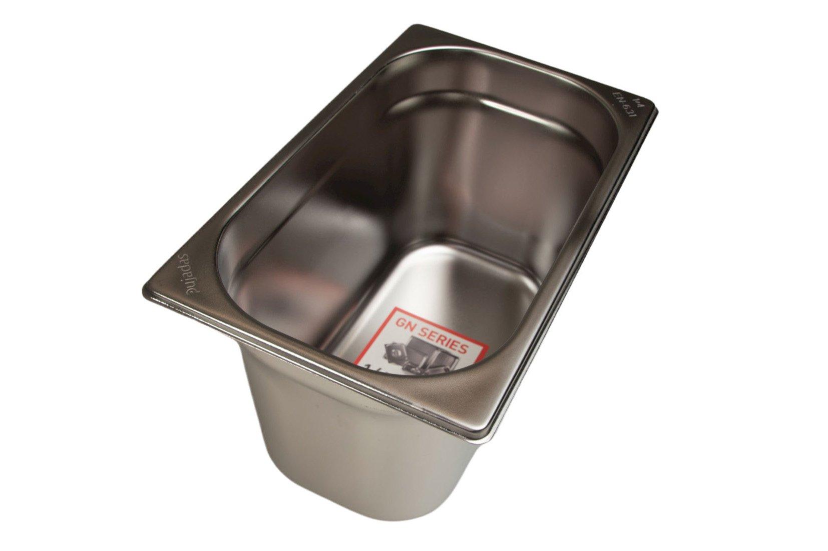 Stainless Steel 1/4 Gastronorm 15cm