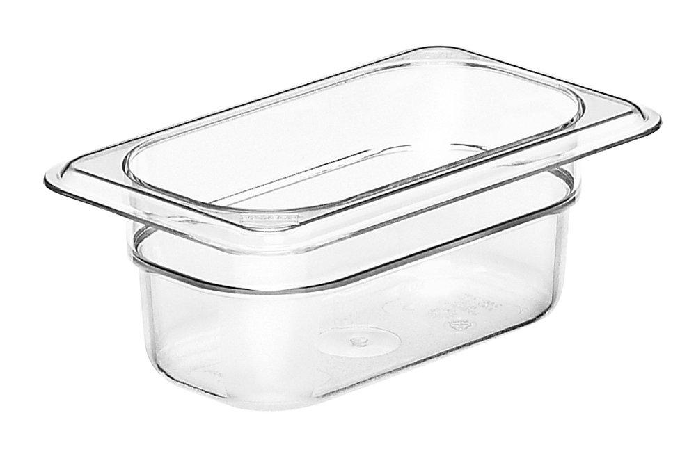 Clear Polycarbonate Container GN 1/9 x 6.5cm