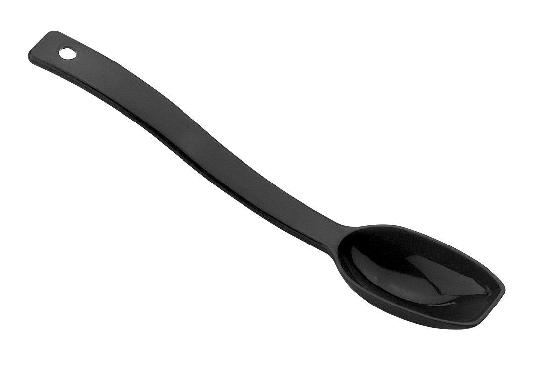 Polycarbonate Black Solid Buffet Spoon