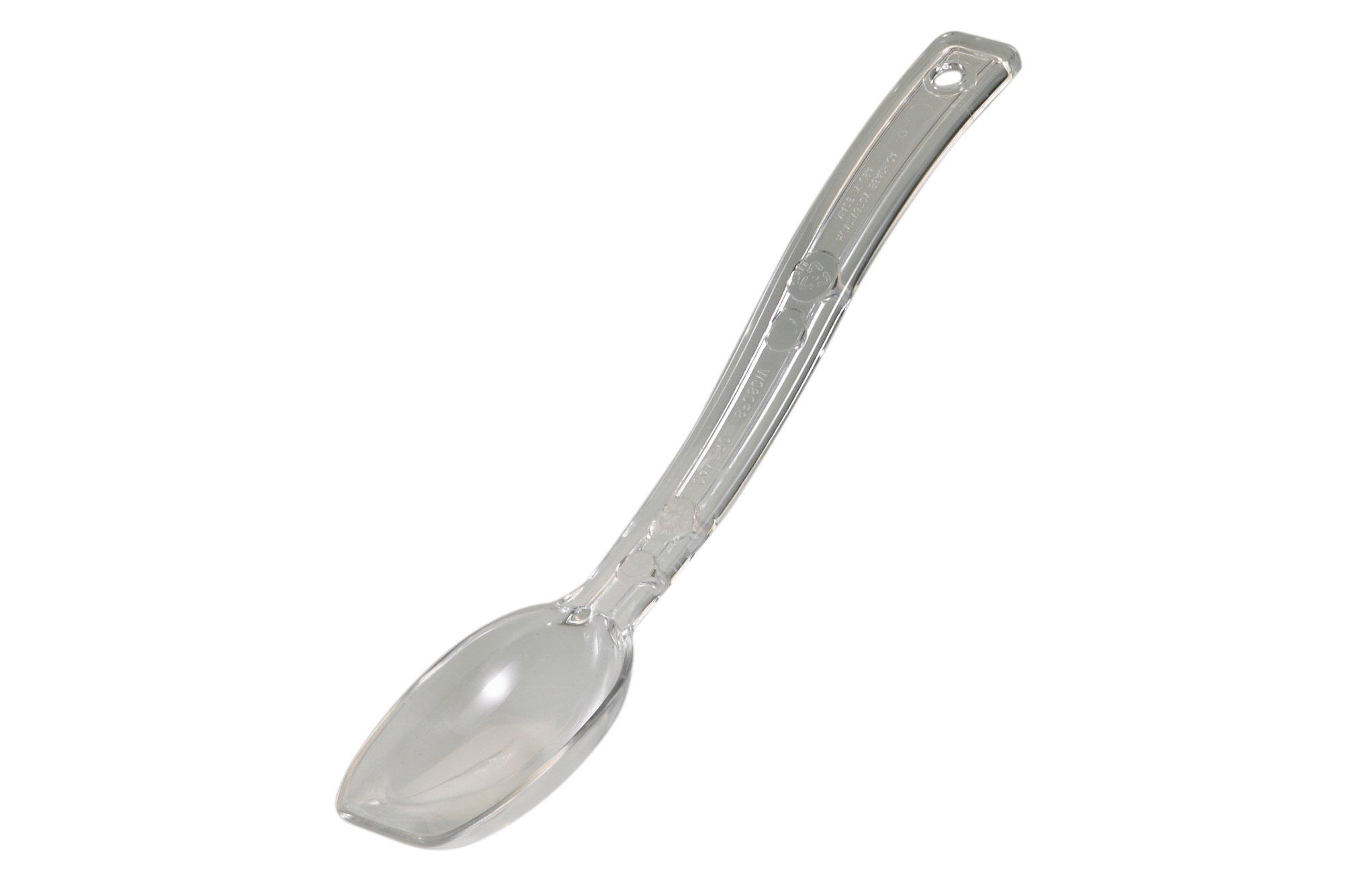 Polycarbonate Clear Solid Buffet Spoon 20cm