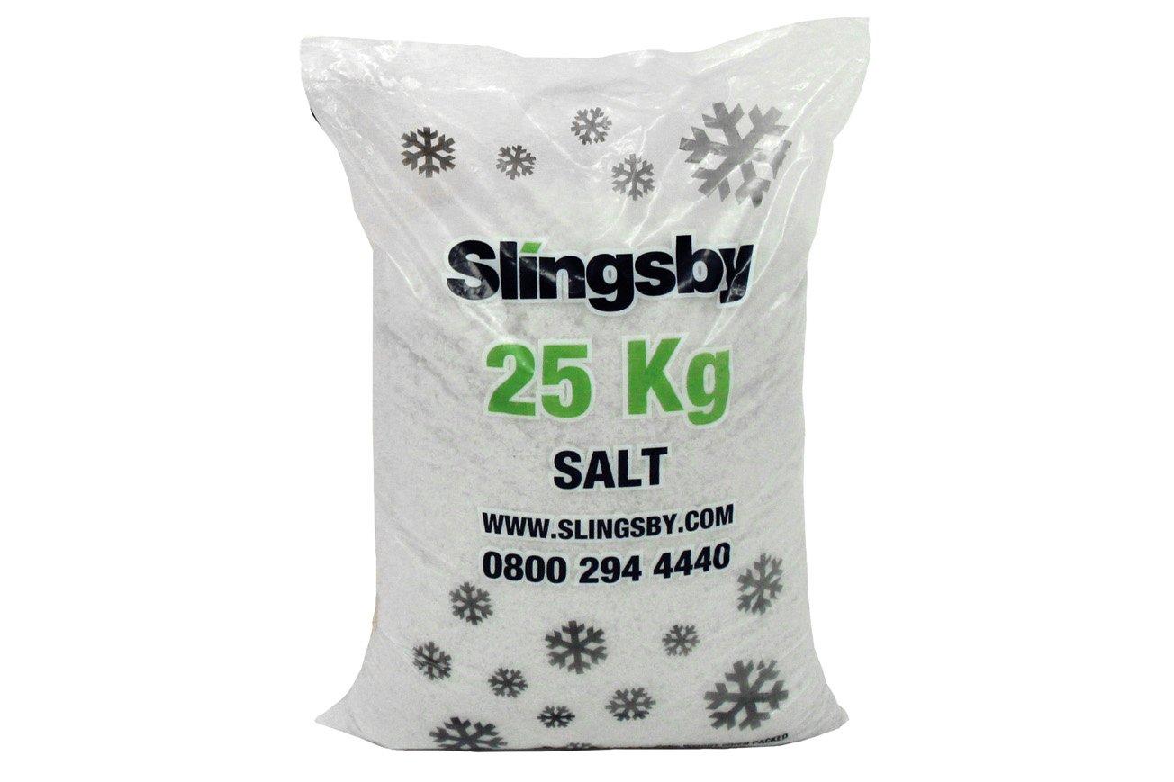 White De-icing Salt 1x25kg Bag