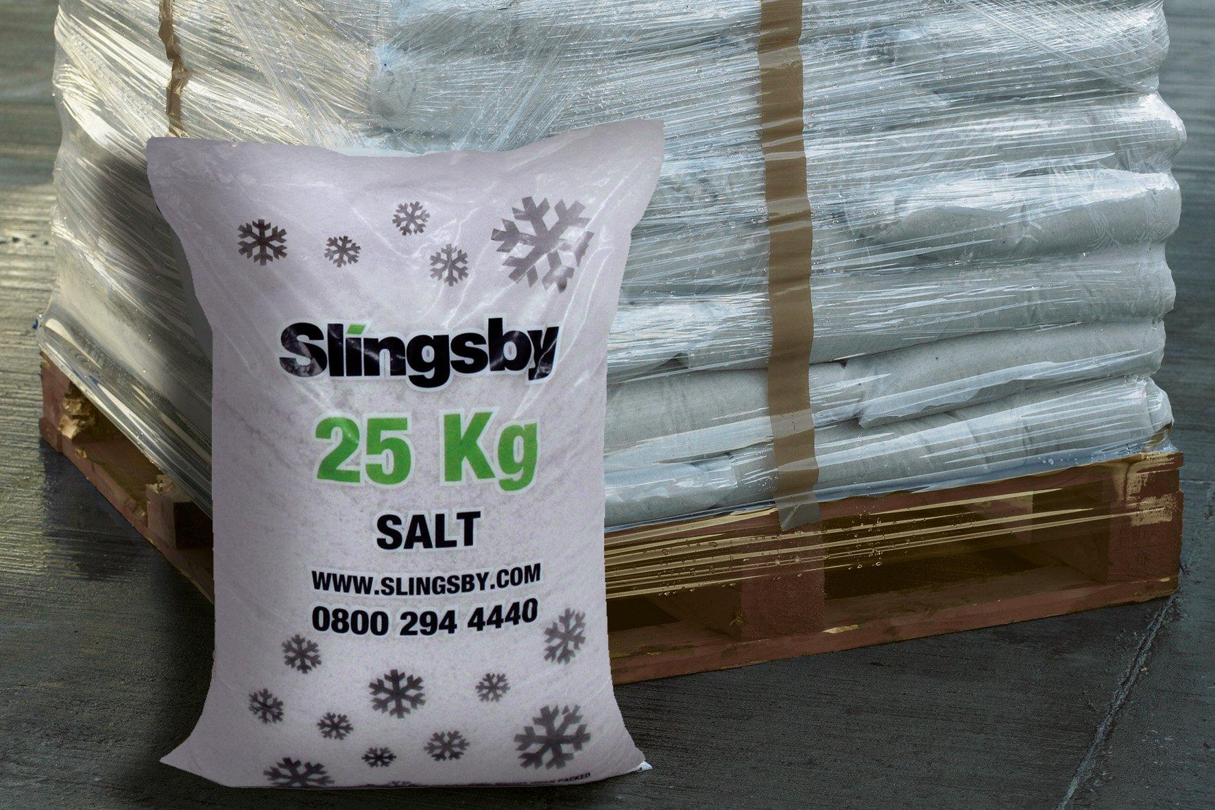 White De-icing Salt 40x25kg Bag